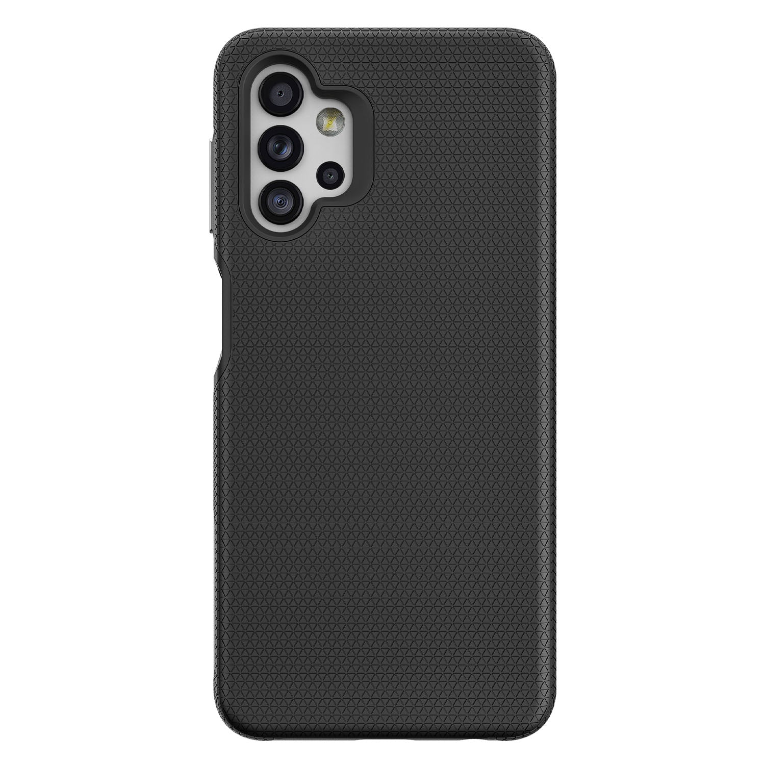 For Samsung Galaxy A32 5G Triangle Heat Dissipation TPU PC Non-slip Phone Case Scratch-resistant Slim Phone Back Cover