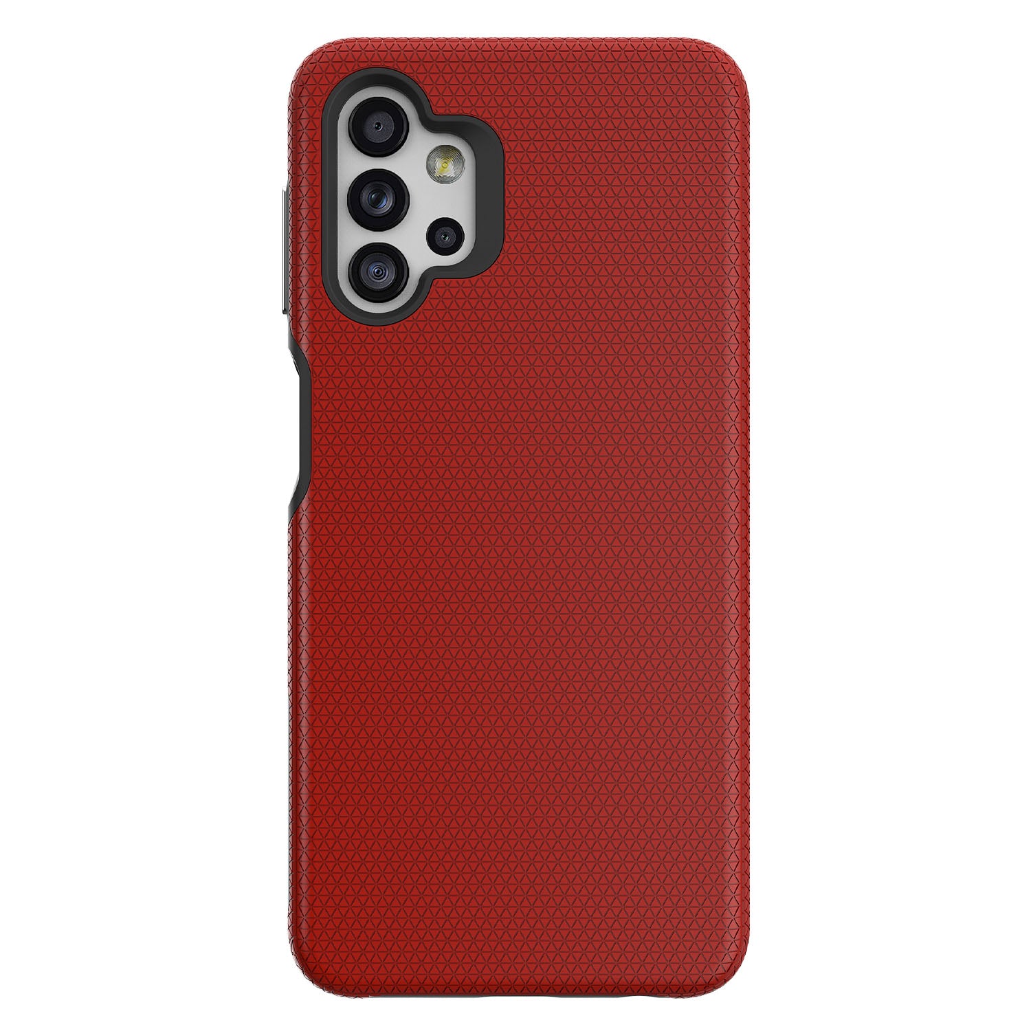 Pro Samsung Galaxy A32 5G trojúhelníkový odvod tepla TPU PC Protiskluzové pouzdro na telefon tenký zadní kryt odolný proti poškrábání