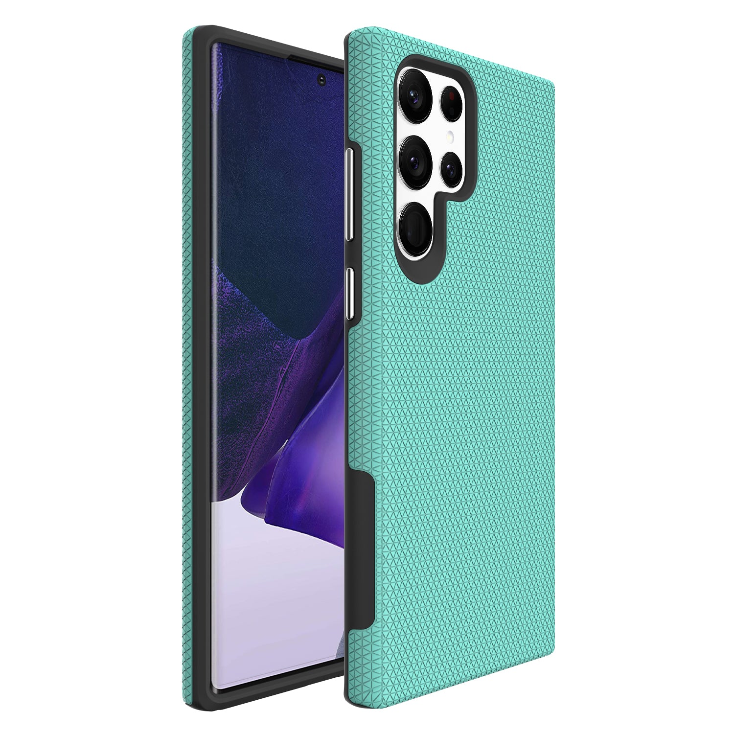 Pro Samsung Galaxy S22 Ultra 5G TPU hybridní čtyřrohový kryt telefonu proti pádu Ochranné pouzdro na smartphone