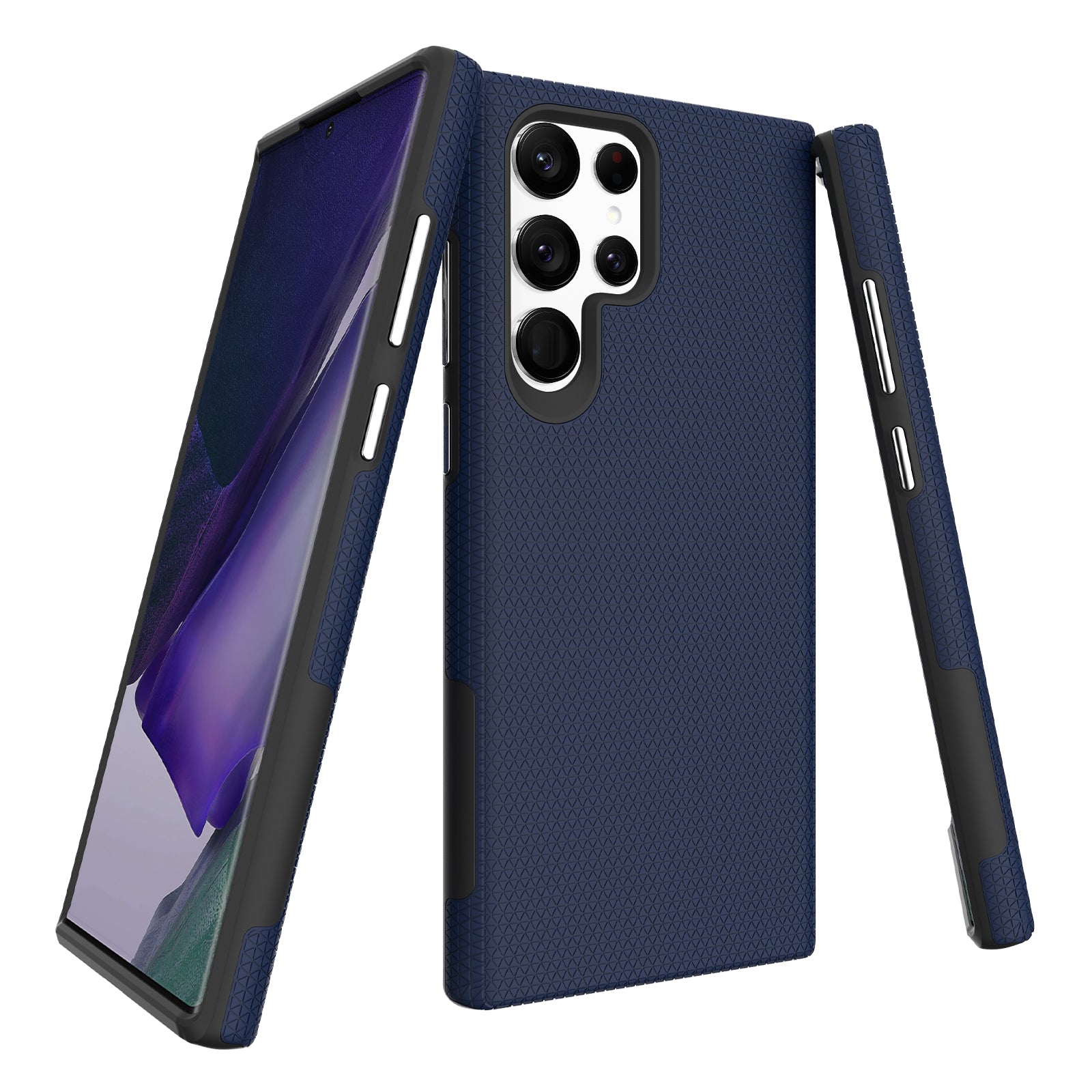 Pro Samsung Galaxy S22 Ultra 5G TPU hybridní čtyřrohový kryt telefonu proti pádu Ochranné pouzdro na smartphone