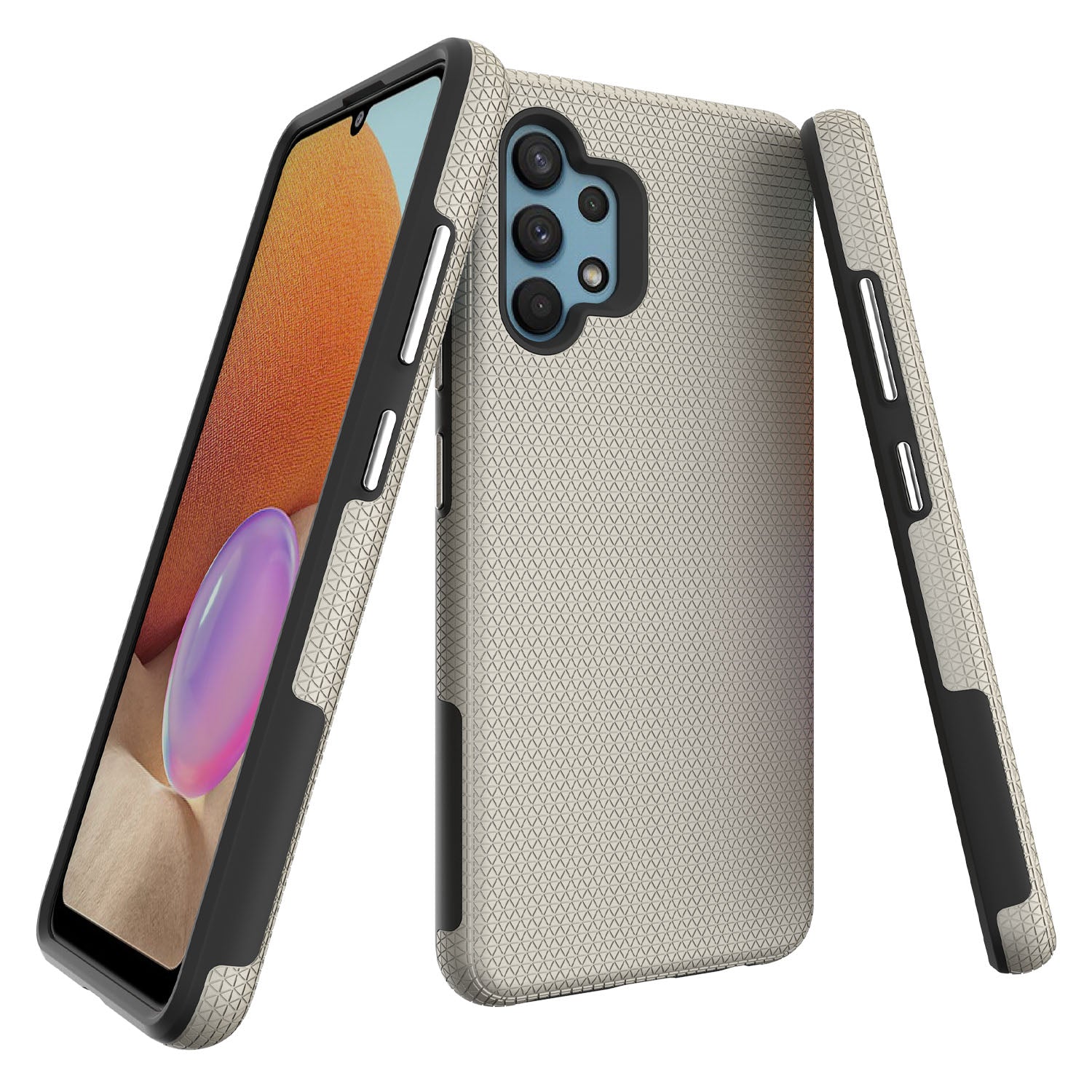 Pro Samsung Galaxy A32 4G (EU verze) TPU PC pouzdro odolné proti pádu ve vojenské kvalitě