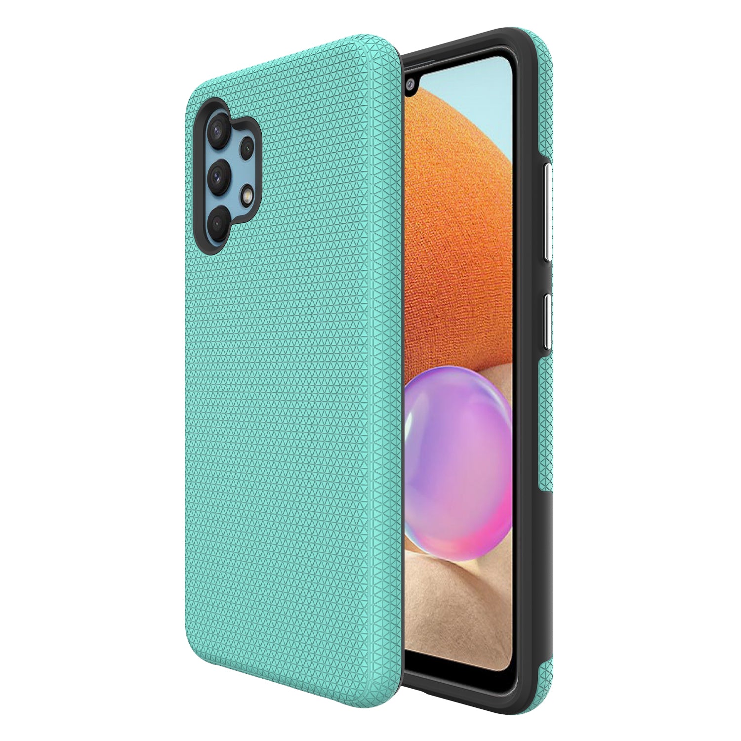 Pro Samsung Galaxy A32 4G (EU verze) TPU PC pouzdro odolné proti pádu ve vojenské kvalitě