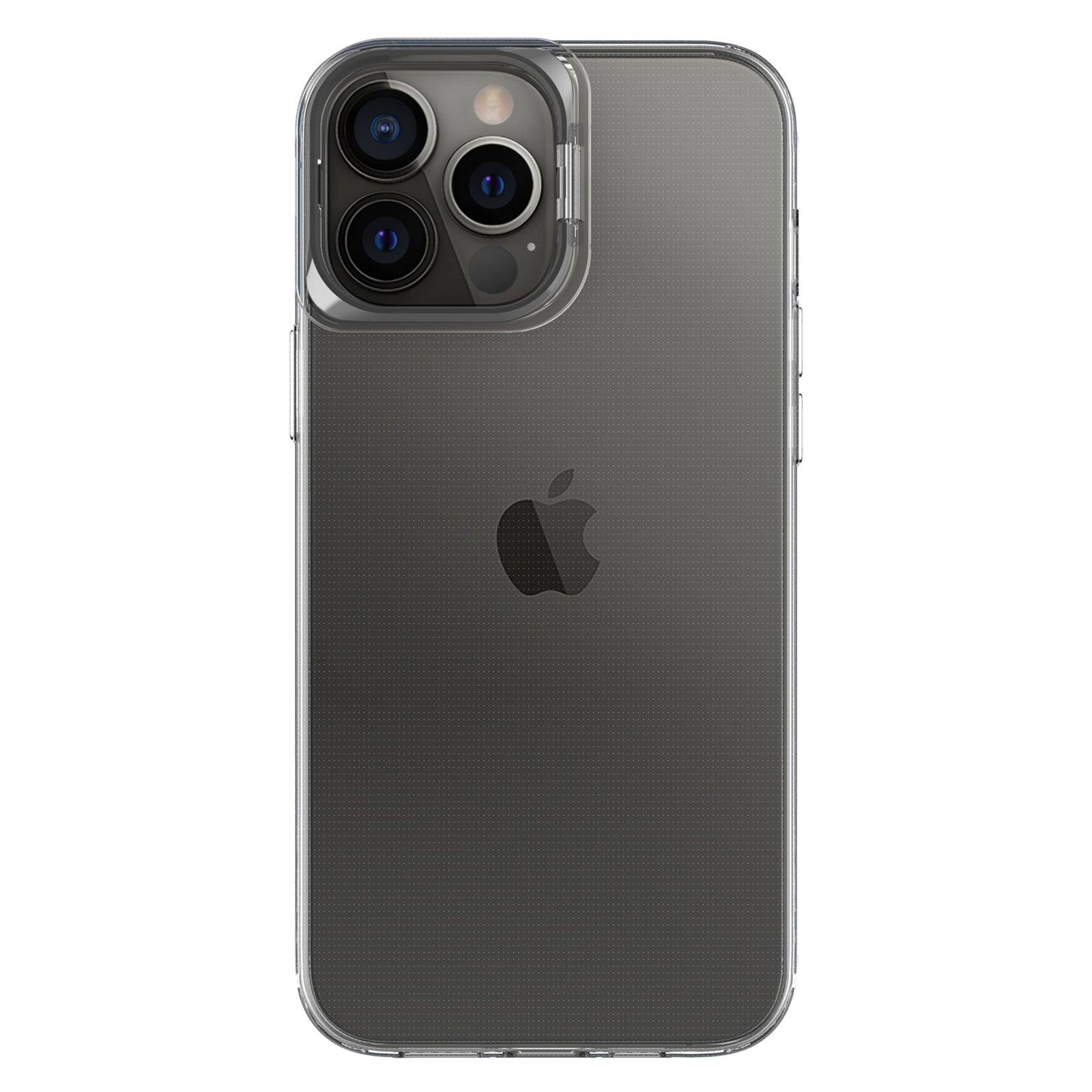 Apex Capsule Series for iPhone 12 Pro Max 6.7 inch 13 Pro Max 6.7 inch Drop-Proof TPU Phone Case Anti-Yellowing Shockproof Case with Lens Frame Kickstand