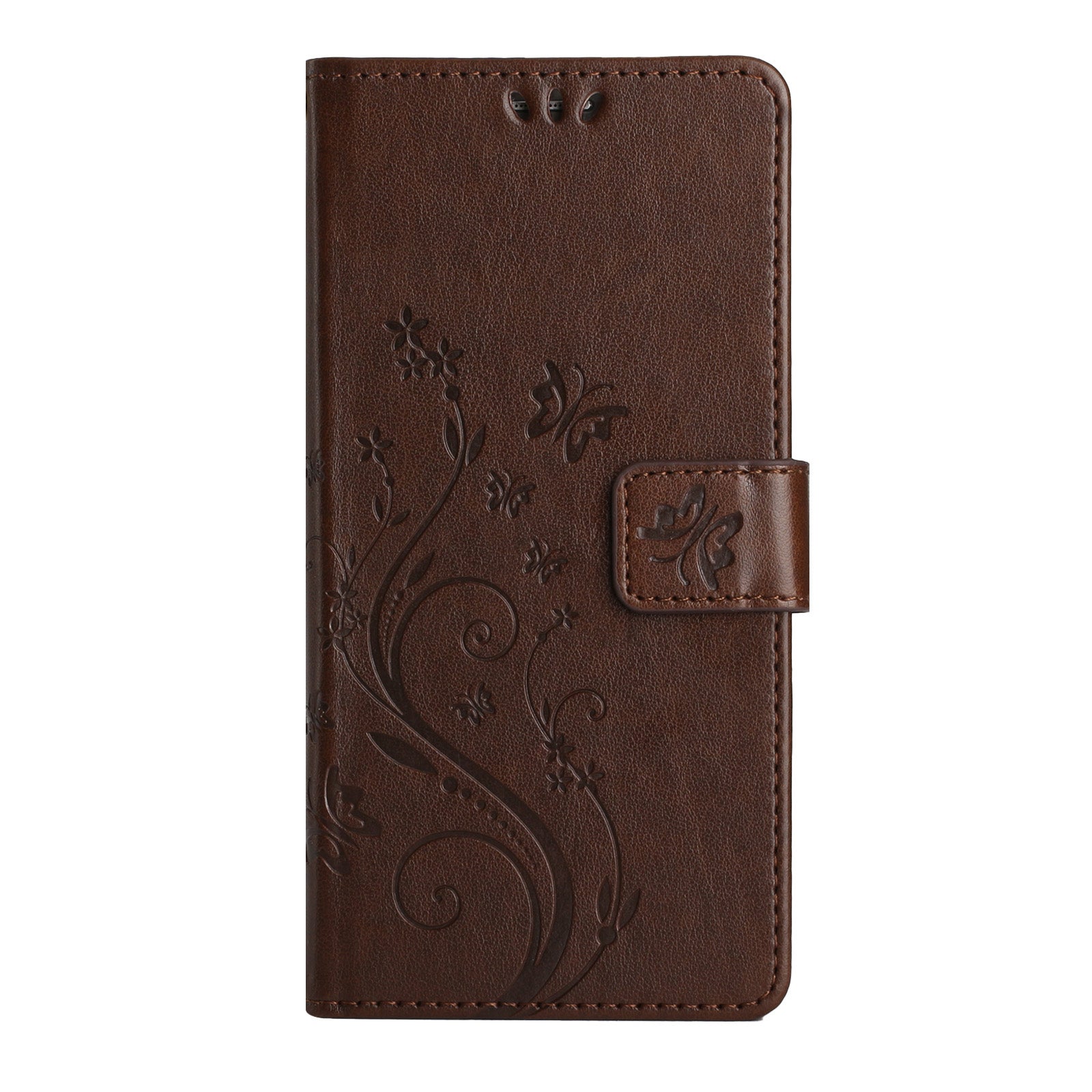 For Samsung Galaxy A54 5G Anti-drop Flower Butterfly Imprinted Flip Phone Cover Shockproof PU Leather Phone Case Wallet Stand