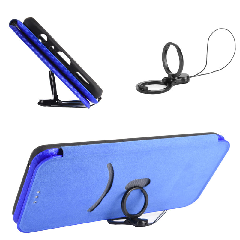 For Google Pixel 7a Carbon Fiber Texture Phone Case Card Slot PU Leather Magnetic Auto-absorbed Stand Cover