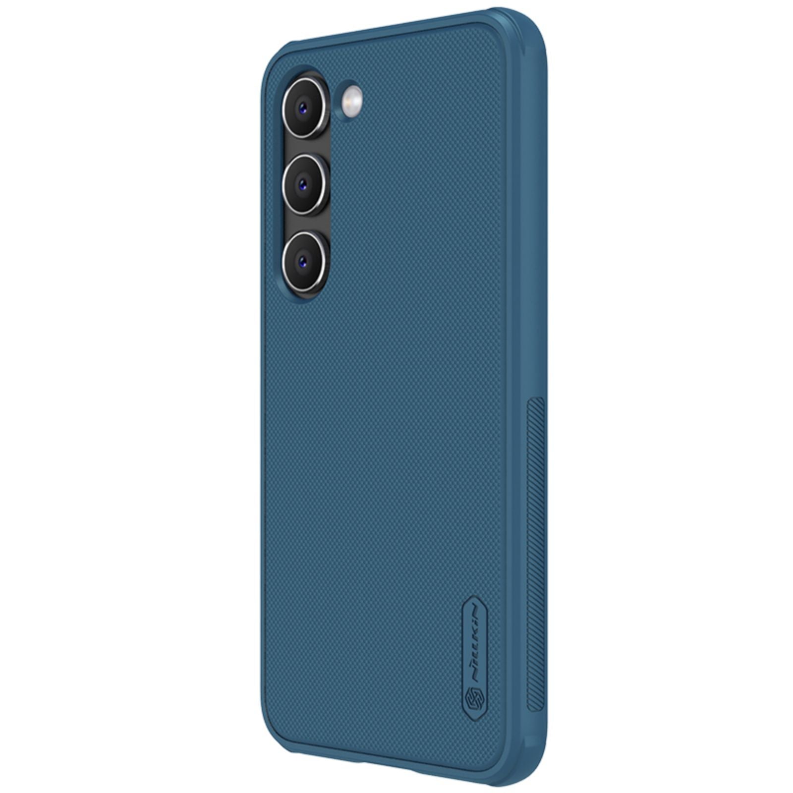 NILLKIN Super Frosted Shield Pro pro Samsung Galaxy S23 Pouzdro na telefon s matnou povrchovou úpravou Anti-drop měkký TPU pevný ochranný kryt PC