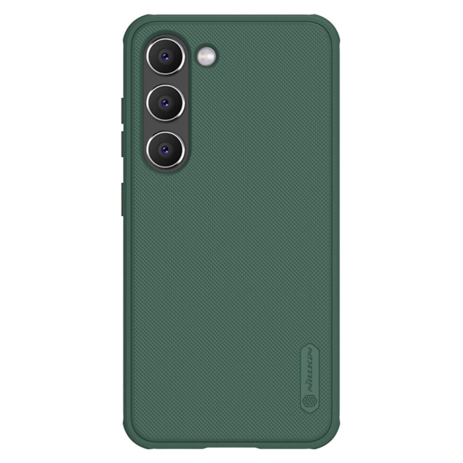 NILLKIN Super Frosted Shield Pro pro Samsung Galaxy S23 Pouzdro na telefon s matnou povrchovou úpravou Anti-drop měkký TPU pevný ochranný kryt PC
