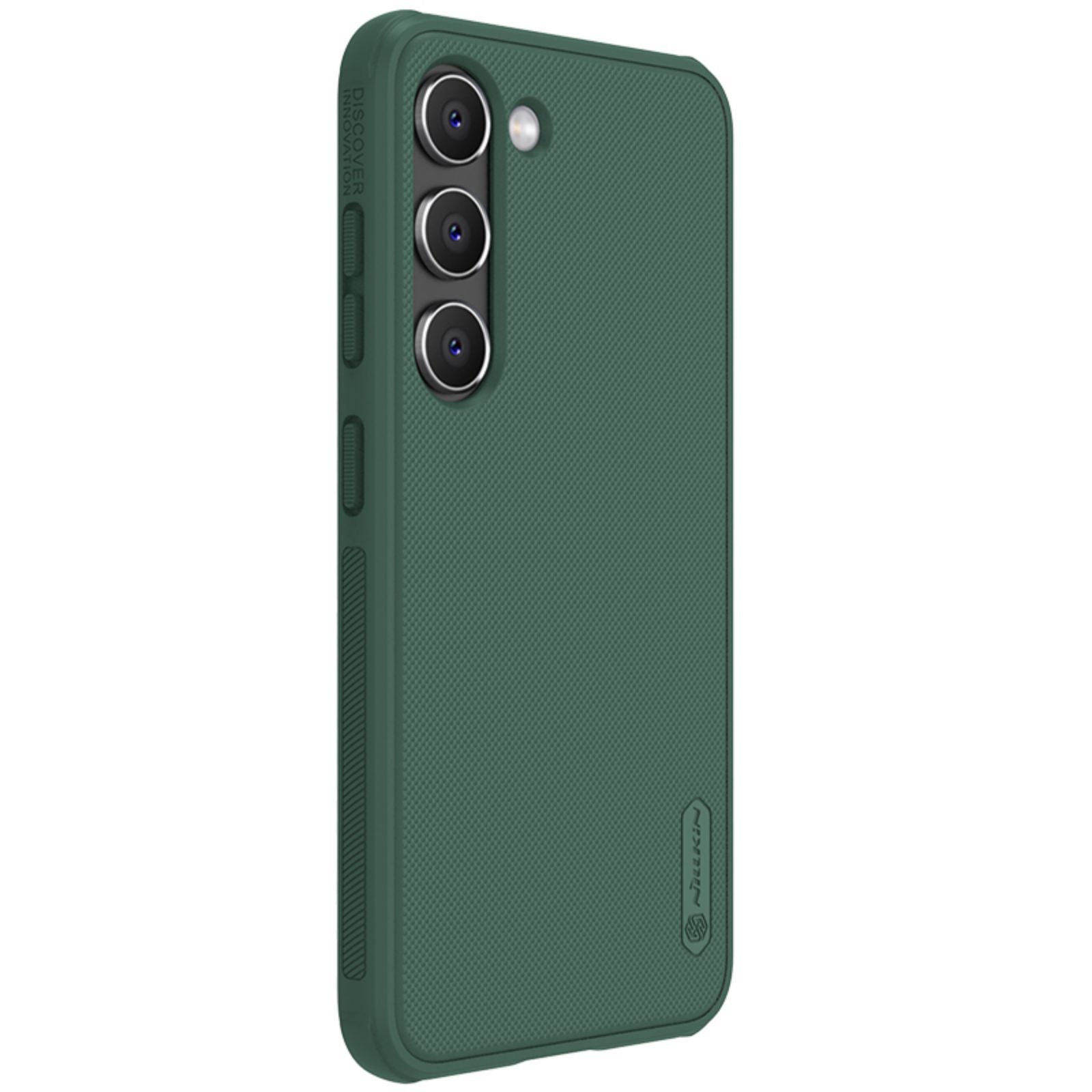 NILLKIN Super Frosted Shield Pro pro Samsung Galaxy S23 Pouzdro na telefon s matnou povrchovou úpravou Anti-drop měkký TPU pevný ochranný kryt PC