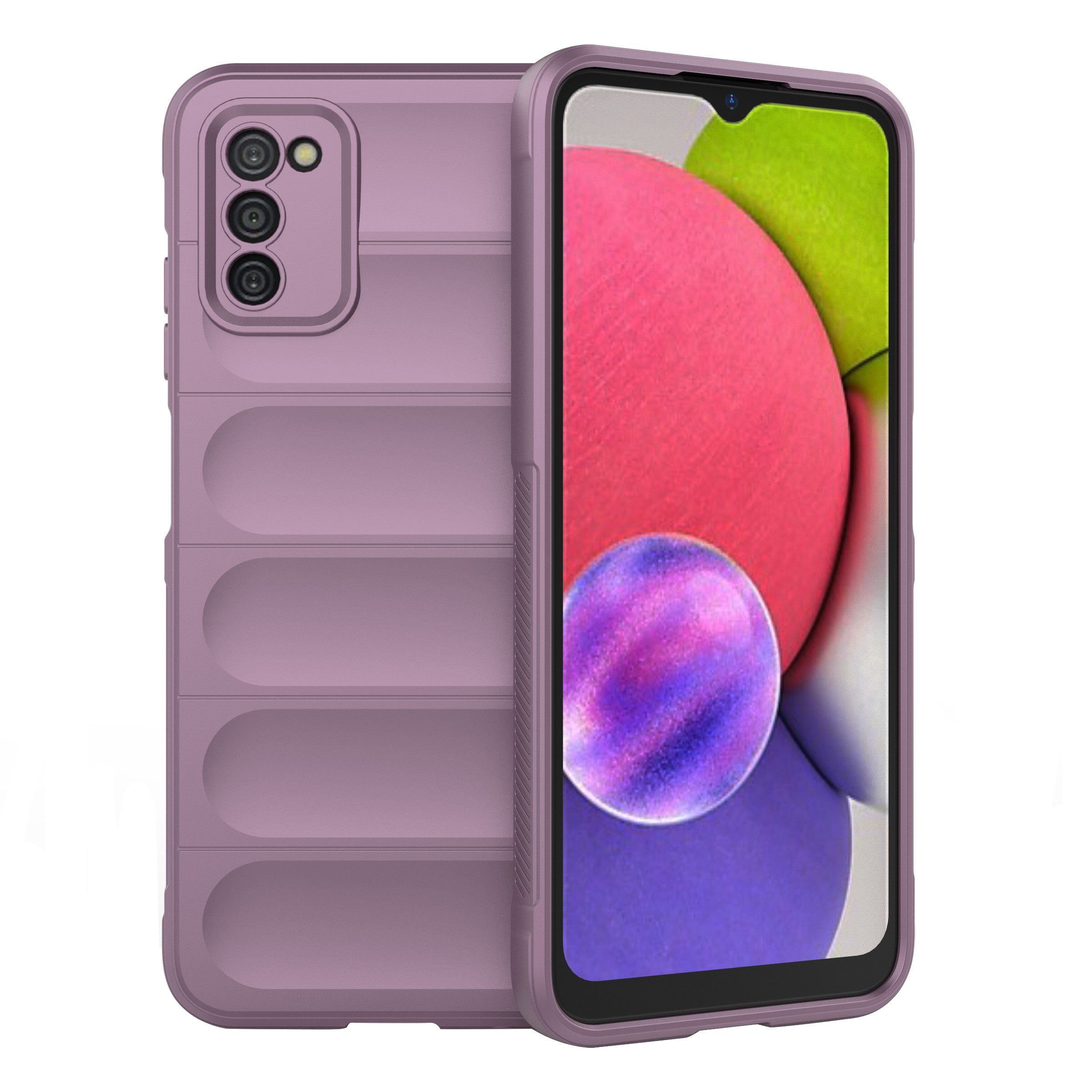 Pro Samsung Galaxy A03s (164,2 x 75,9 x 9,1 mm) flexibilní TPU pouzdro na telefon Robustní zadní kryt odolný proti poškrábání