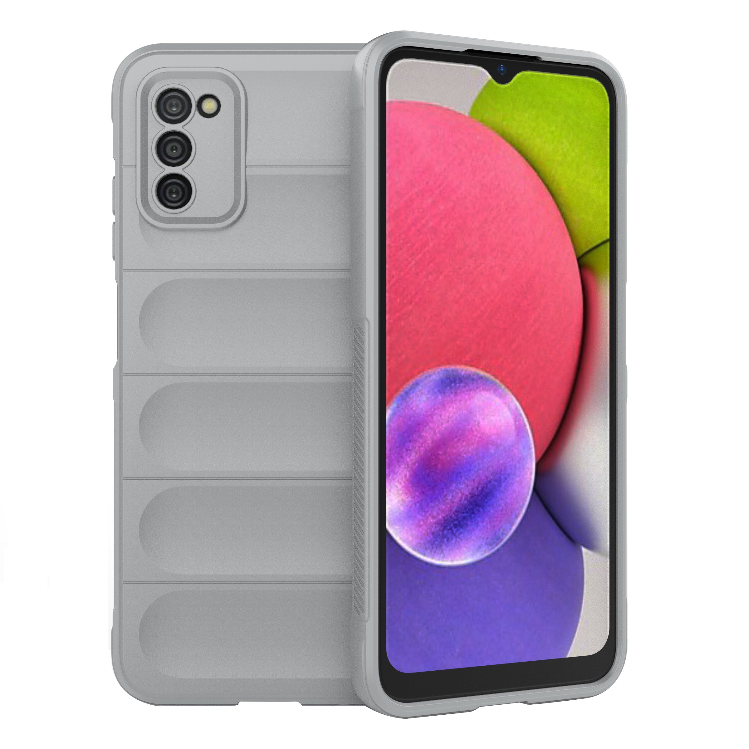 Pro Samsung Galaxy A03s (164,2 x 75,9 x 9,1 mm) flexibilní TPU pouzdro na telefon Robustní zadní kryt odolný proti poškrábání