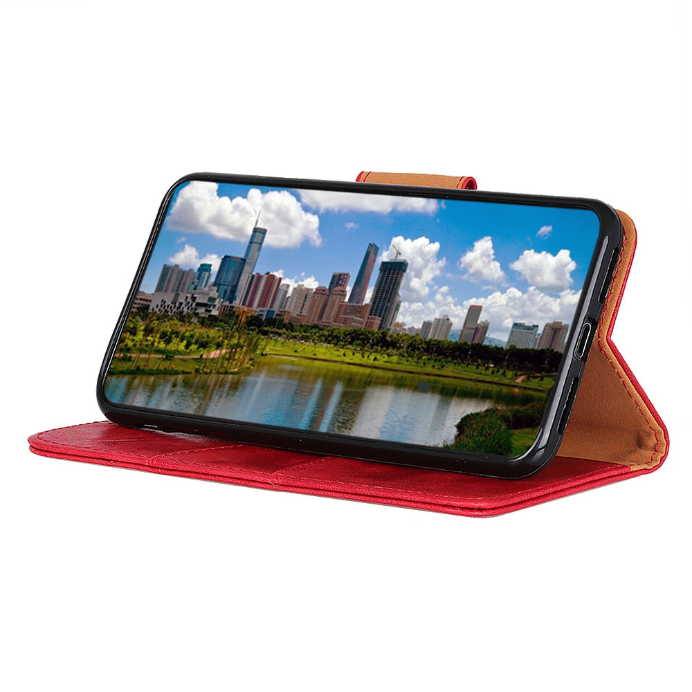 For Motorola Moto Edge 40 Pro 5G Moto X40 5G Crazy Horse Texture Magnetic Clasp Split Leather Full Protection Phone Case Flip Wallet Cover Stand with Strap