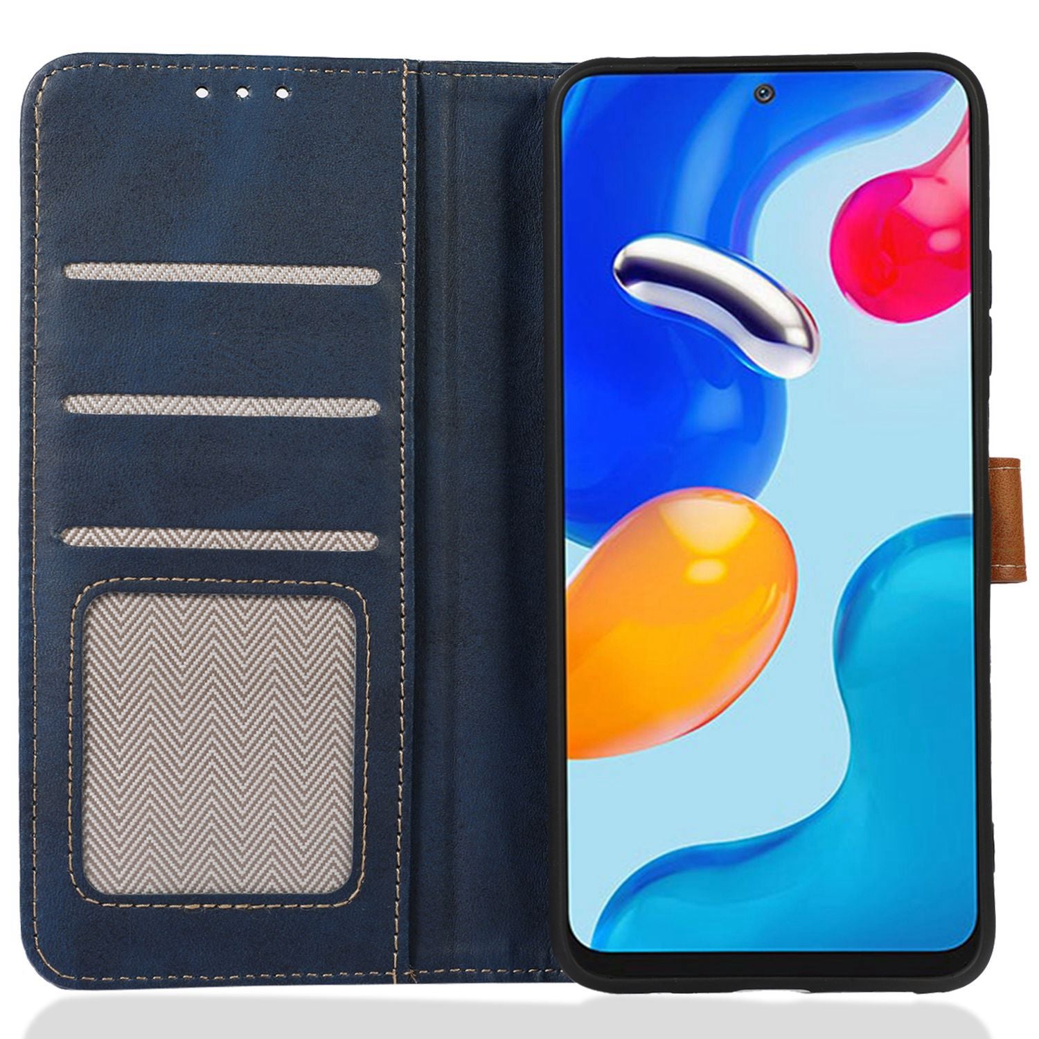 Til Xiaomi 13 Pro 5G Calf Texture PU Læder Magnetisk lås Telefon Case Fuld beskyttelse Stand Pung Cover