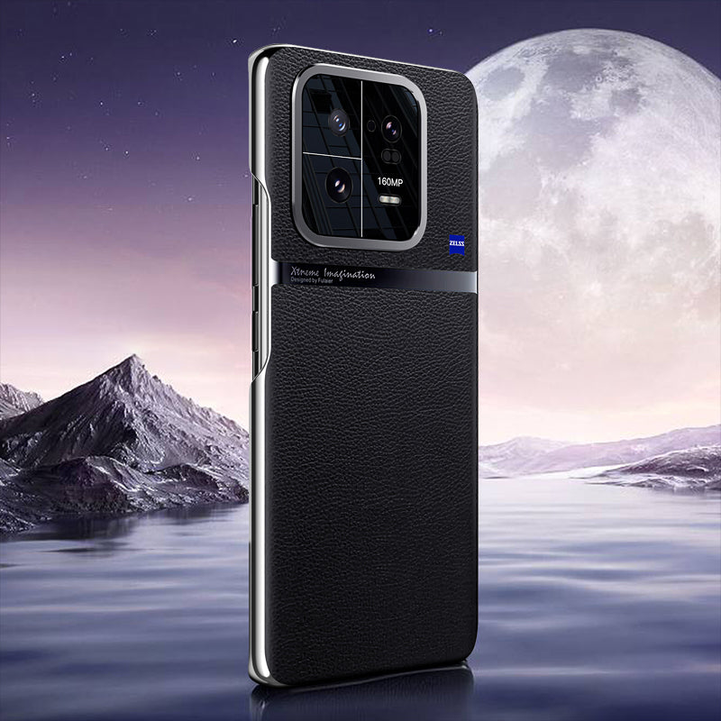 For Xiaomi 13 Pro 5G Non-slip Anti-fall Smartphone Case PC PU Leather Anti-scratch Mobile Phone Back Cover