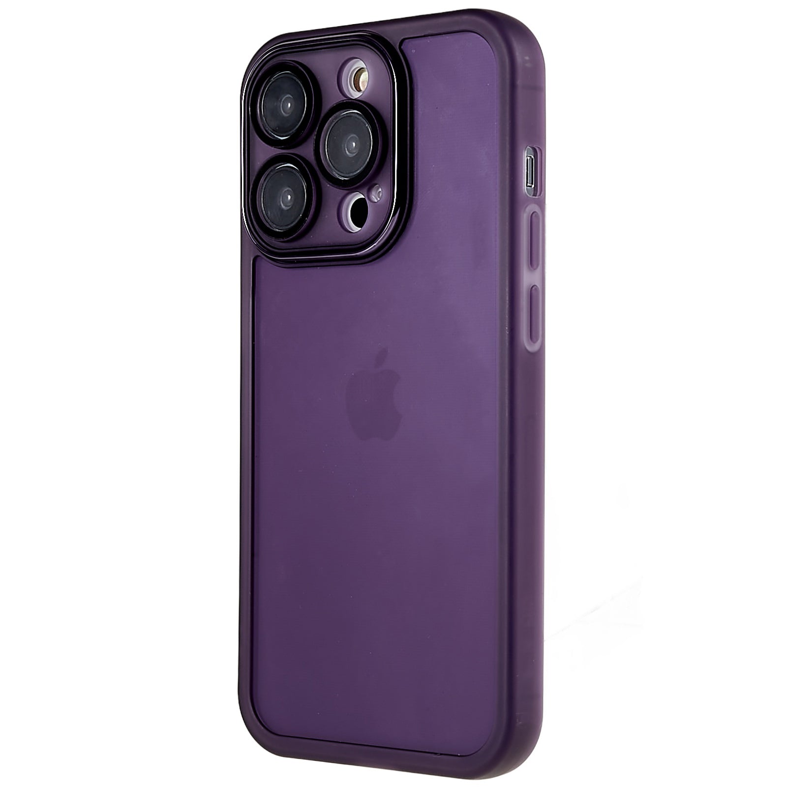 For iPhone 14 Pro Max Soft TPU Phone Case Electroplating Camera Lens Frame Anti-Scratch Defender Cover