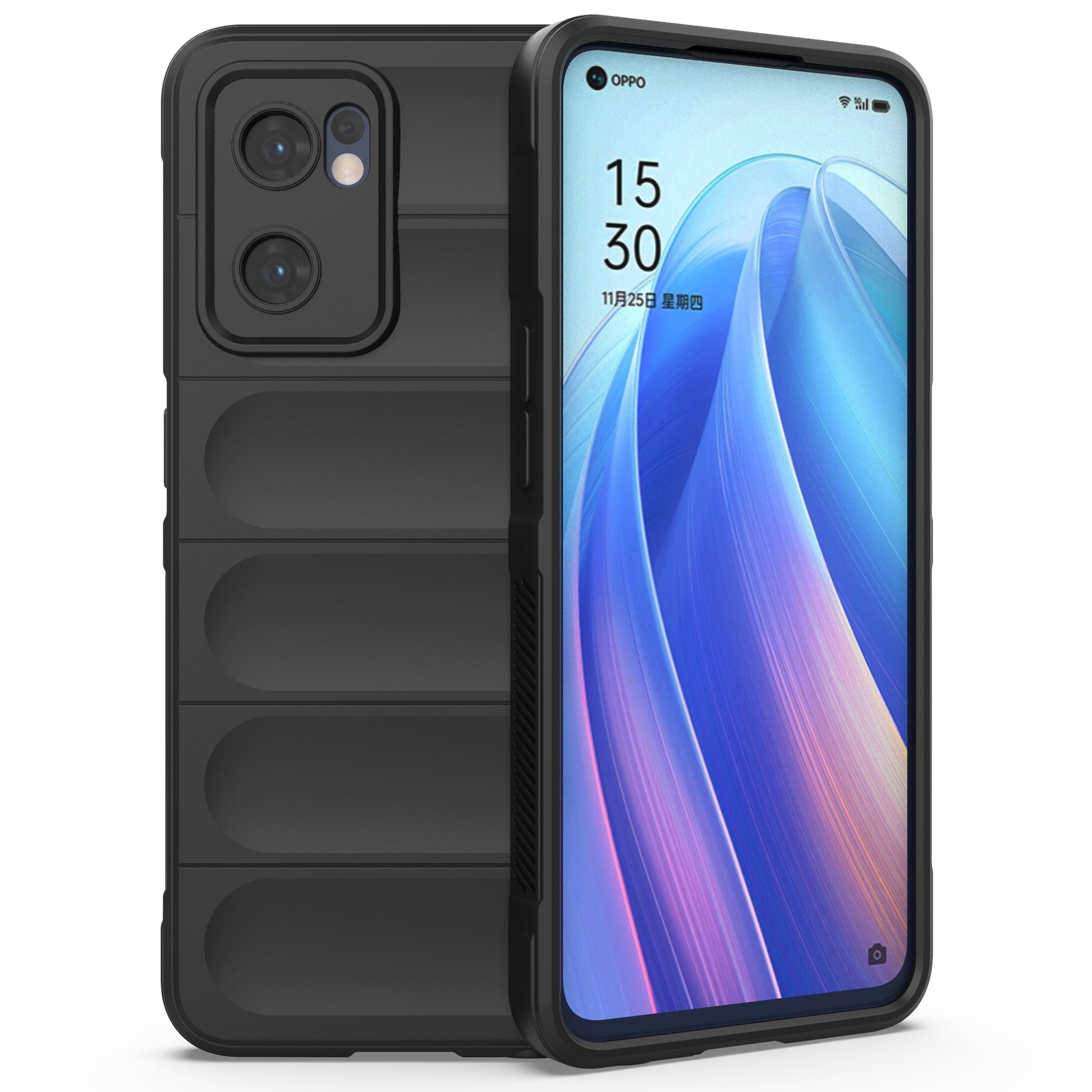 For Oppo Reno7 5G (Global) Find X5 Lite Soft TPU Case Rugged Back Shock Absorption Phone Cover