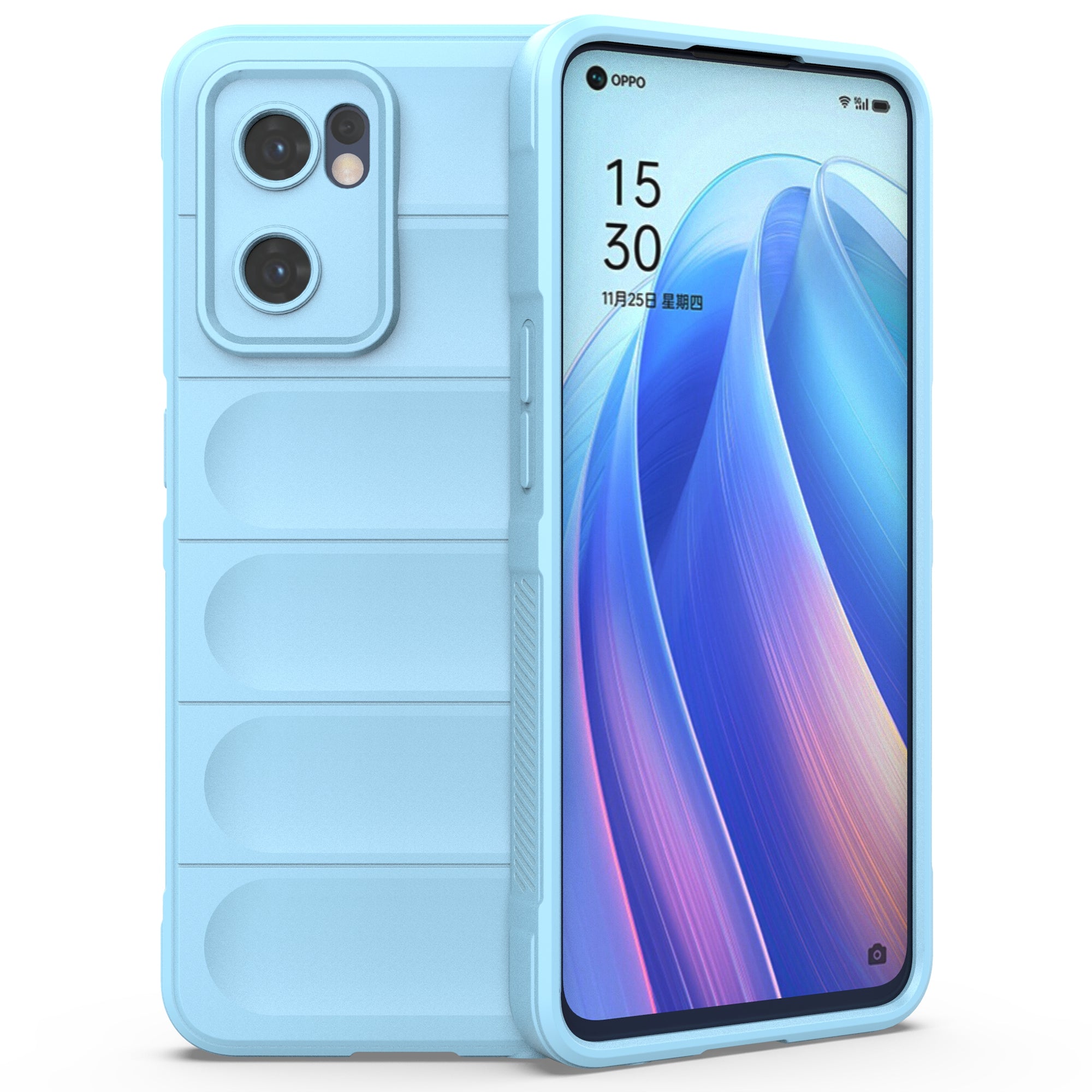 For Oppo Reno7 5G (Global) Find X5 Lite Soft TPU Case Rugged Back Shock Absorption Phone Cover