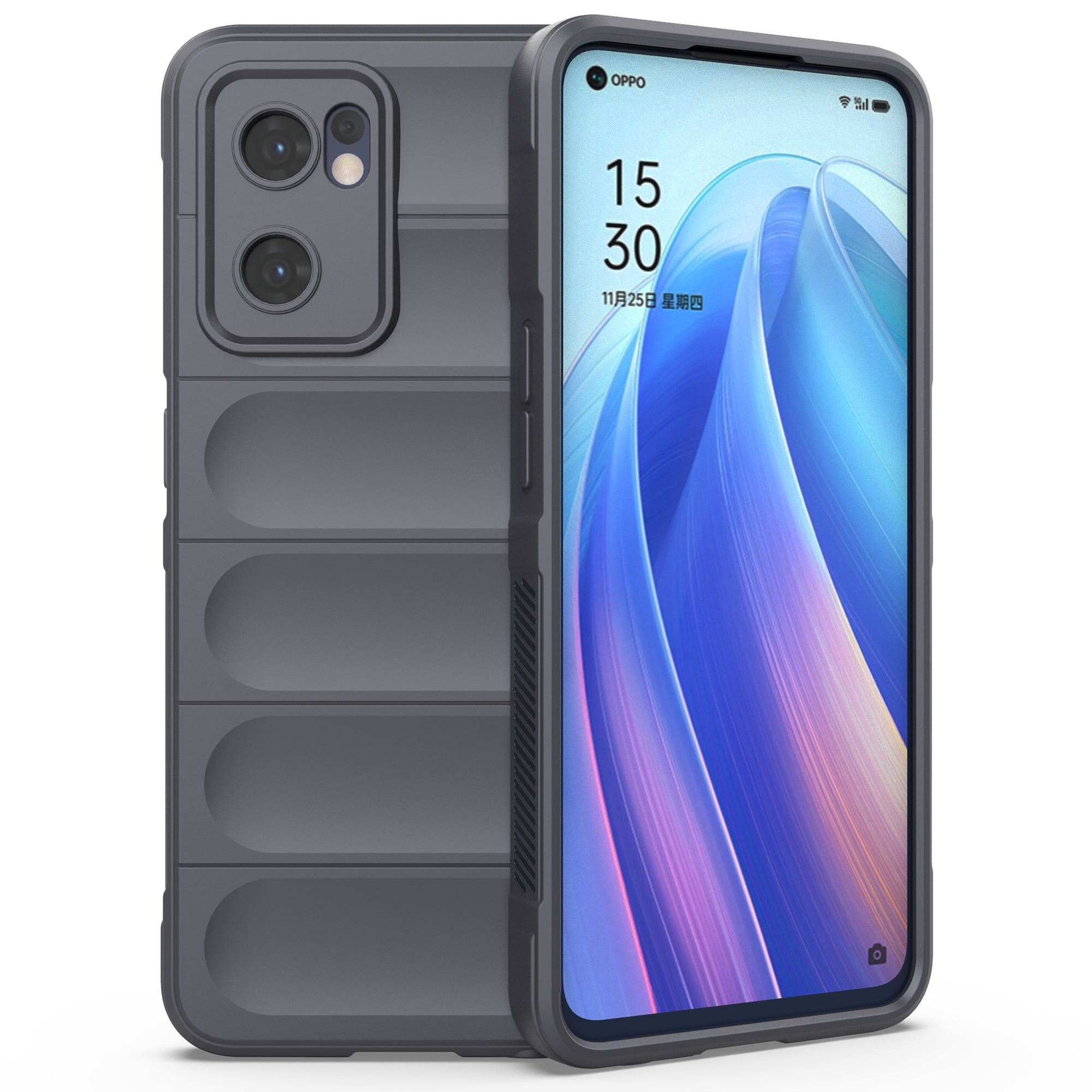For Oppo Reno7 5G (Global) Find X5 Lite Soft TPU Case Rugged Back Shock Absorption Phone Cover