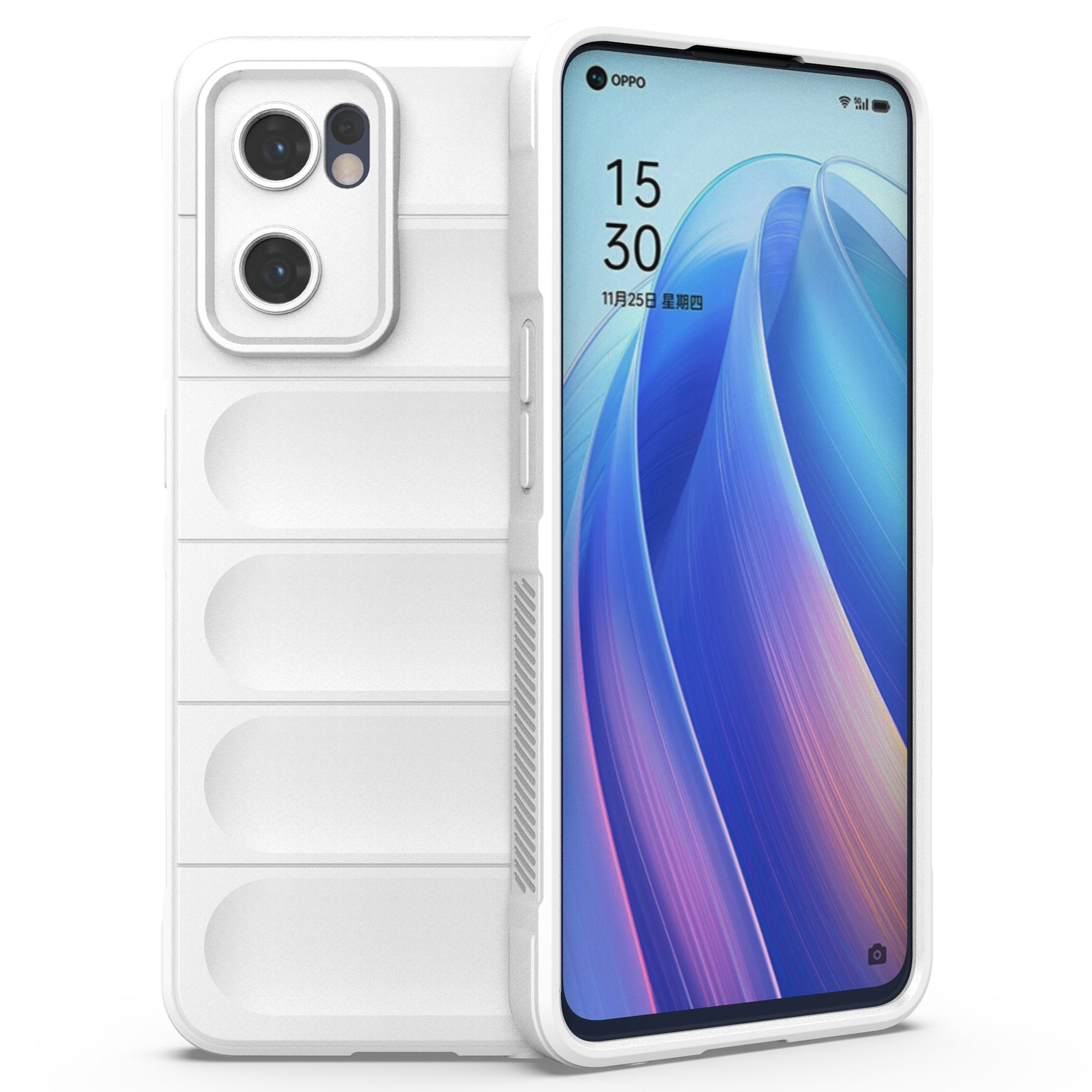 For Oppo Reno7 5G (Global) Find X5 Lite Soft TPU Case Rugged Back Shock Absorption Phone Cover