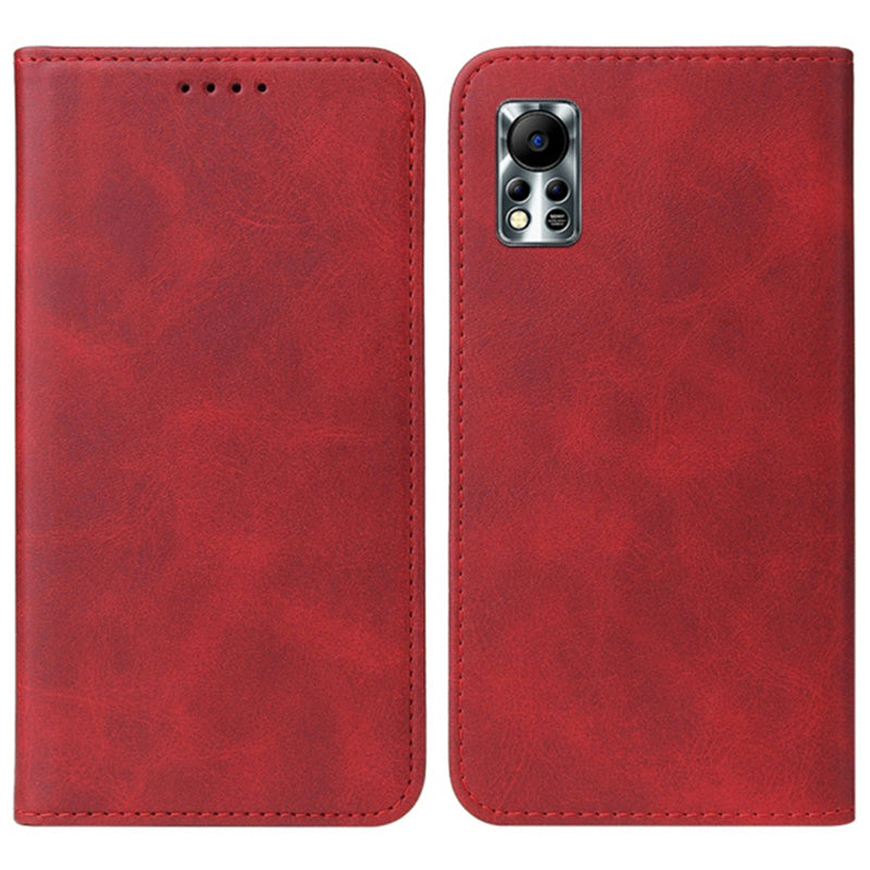 For Infinix Hot 11s NFC 4G Protective Case Business Style Strong Magnet Phone Wallet PU Leather Cover Shell