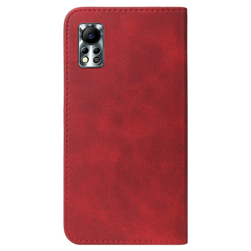 For Infinix Hot 11s NFC 4G Protective Case Business Style Strong Magnet Phone Wallet PU Leather Cover Shell