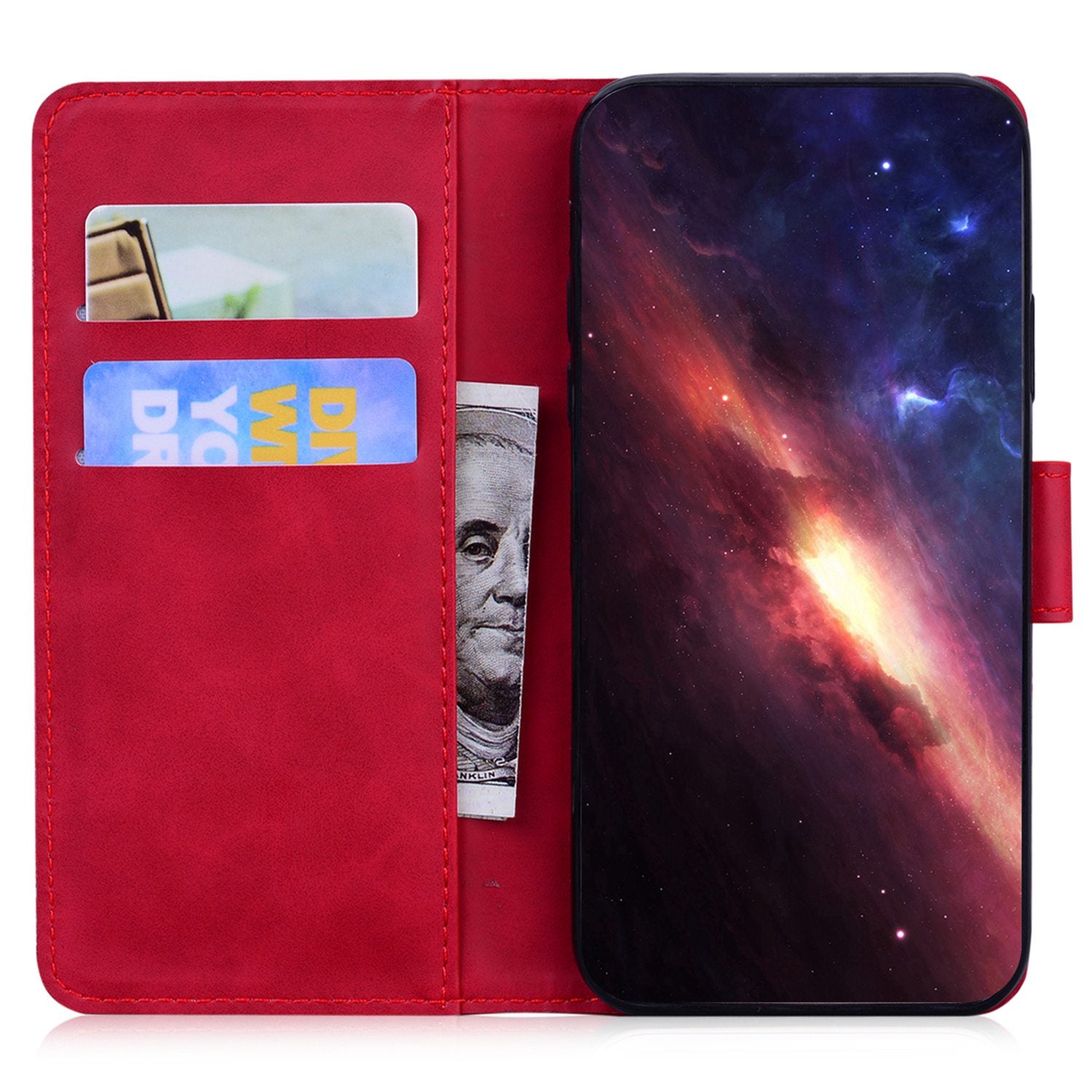 For Infinix Hot 11s NFC 4G X6812B Solid Color PU Leather Case Stand Magnetic Flip Wallet Phone Cover