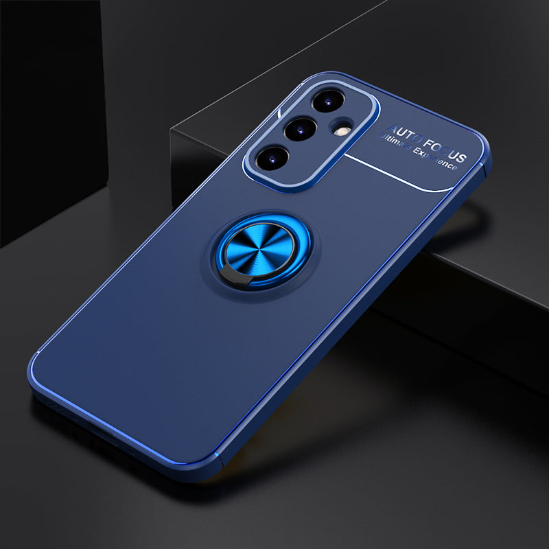 Til Samsung Galaxy A34 5G Anti-drop TPU Telefon Case Ring Holder Kickstand Beskyttelsescover