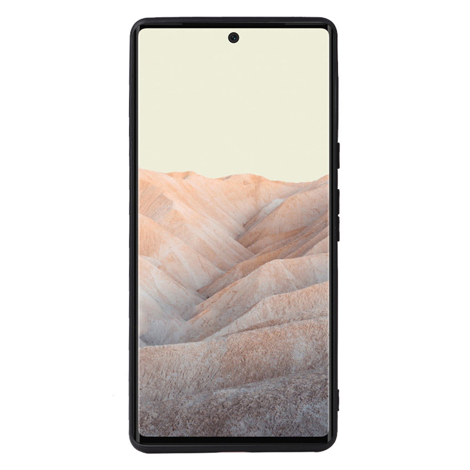 For Google Pixel 7 Pro 5G Anti-scratch Phone Case Textured PU Leather Coated TPU PC Hybrid Cover