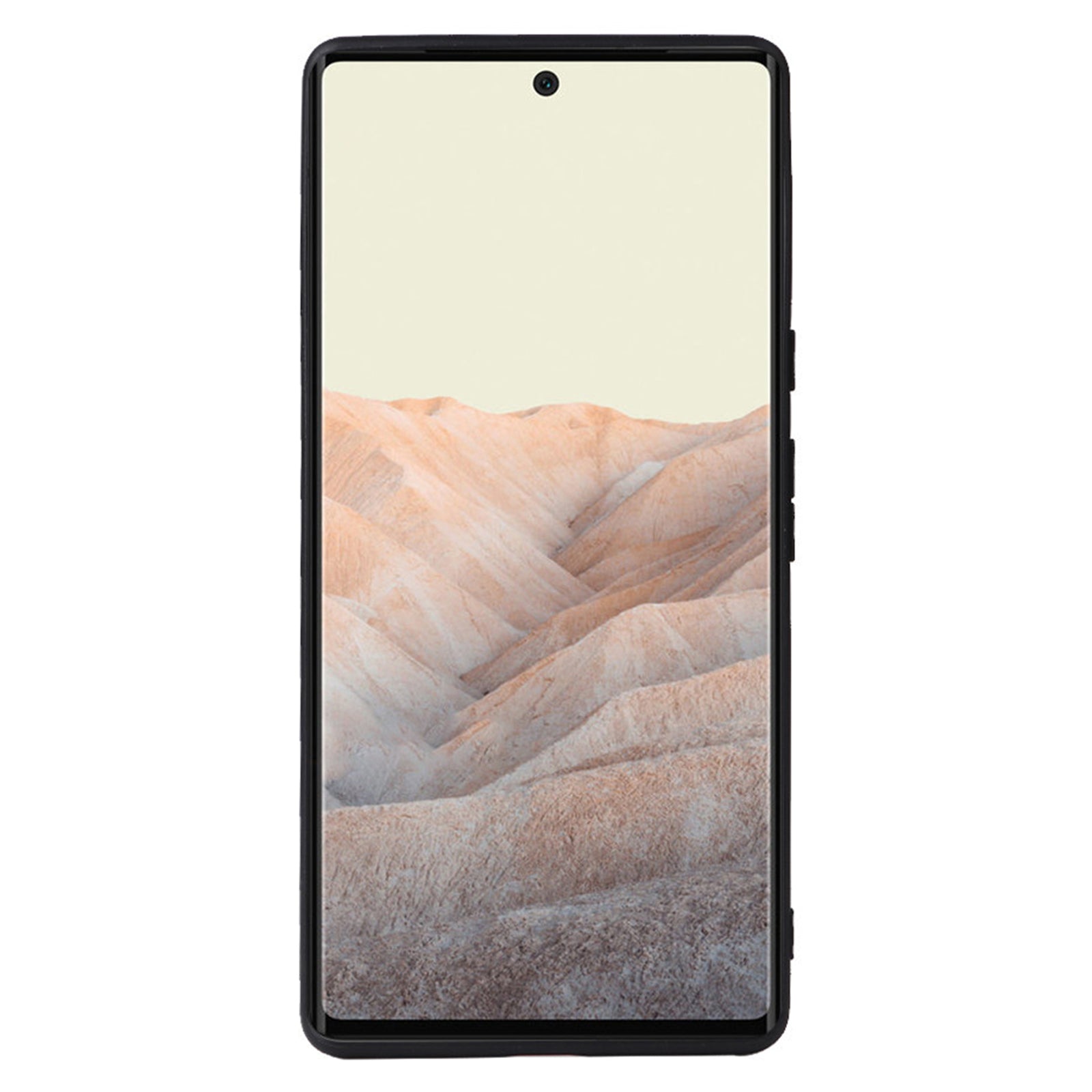 For Google Pixel 7 Pro 5G Kickstand Phone Case Textured PU Leather Coated TPU PC Anti-drop Back Cover