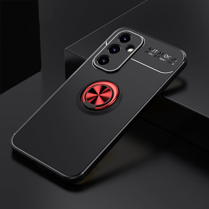 For Samsung Galaxy A54 5G Collision Resistant TPU Phone Case Ring Holder Kickstand Phone Back Cover