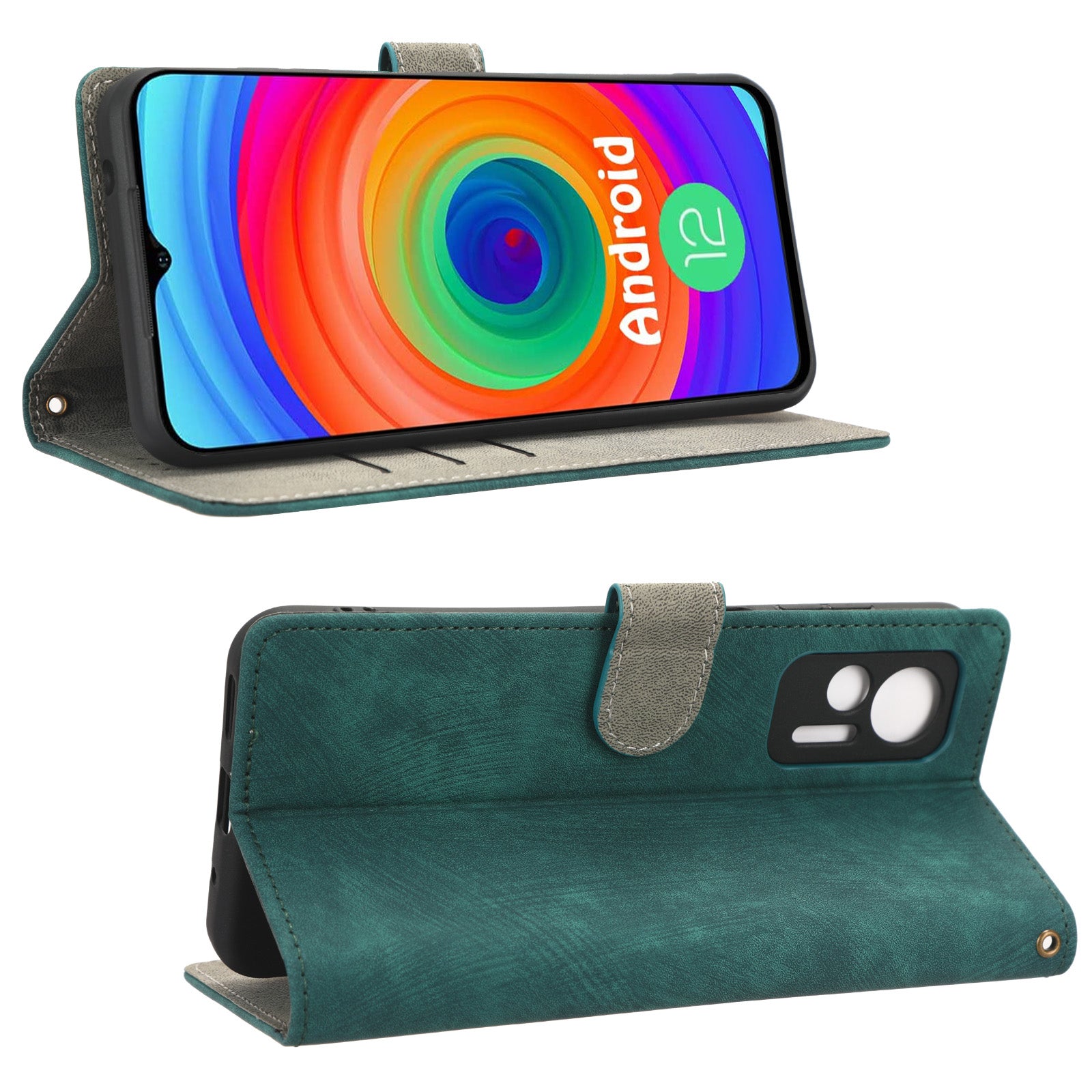 For Ulefone Note 14 Shockproof PU Leather Phone Cover Wallet Stand RFID Blocking Magnetic Mobile Phone Case