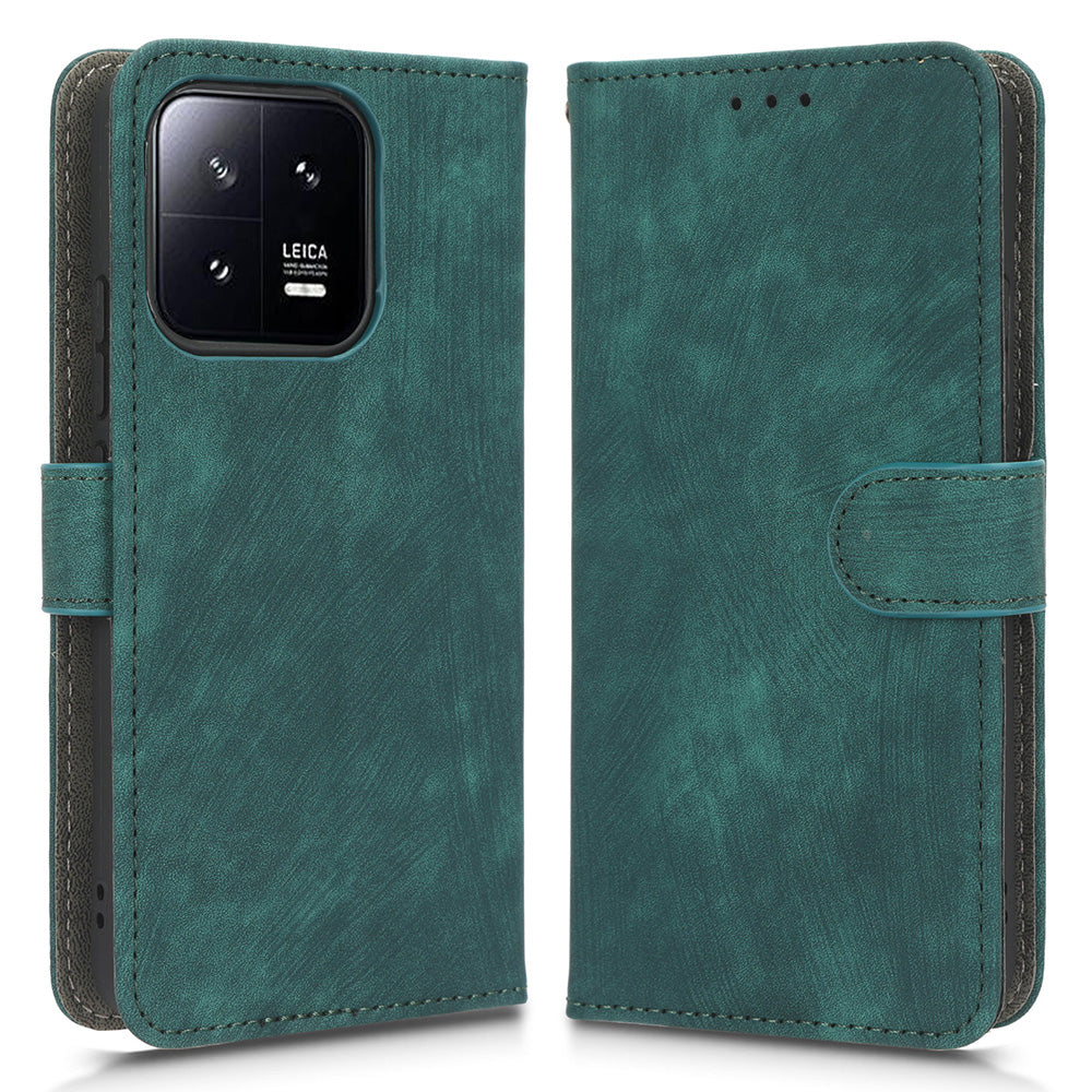 For Xiaomi 13 Pro 5G Flip Leather Wallet Phone Case Anti-fall RFID Blocking Phone Cover with Wallet