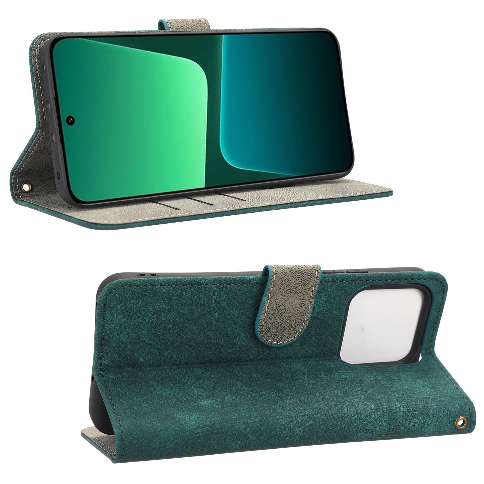 For Xiaomi 13 Pro 5G Flip Leather Wallet Phone Case Anti-fall RFID Blocking Phone Cover with Wallet