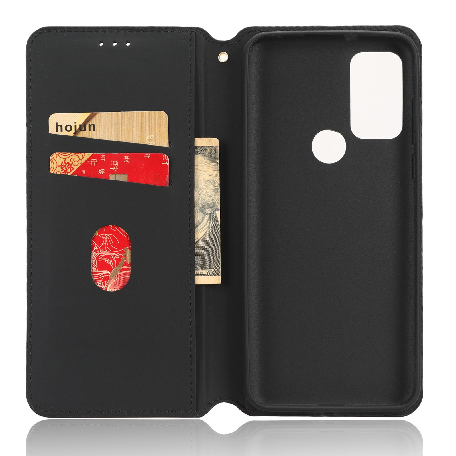 PU Leather Protective Phone Case For Motorola Moto G Play (2023) 4G Rhombus Pattern Imprinted Magnetic Auto-absorbed Stand Wallet Folio Flip Phone Cover
