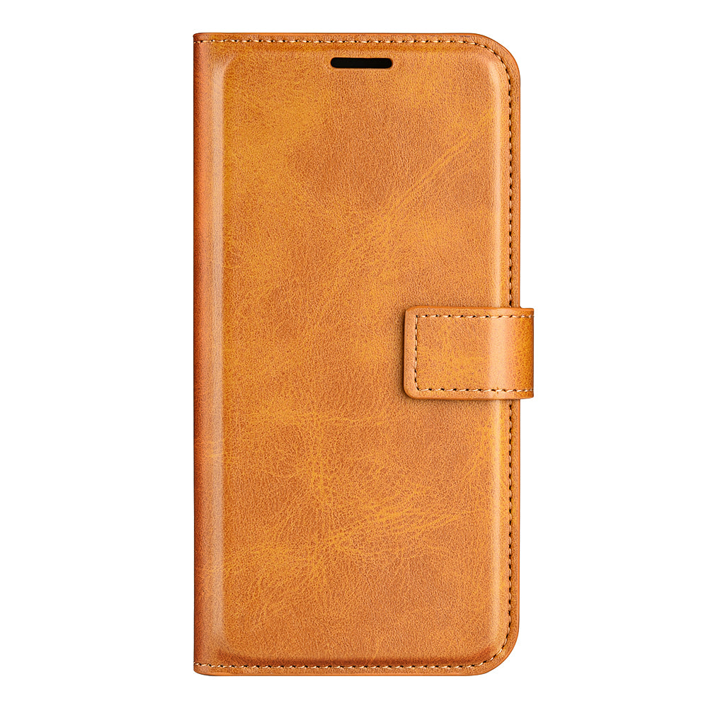 For Samsung Galaxy A04e 4G / F04 4G / M04 4G PU Leather Wallet Flip Protective Phone Case Calf Texture Square Magnetic Clasp Stand Cover