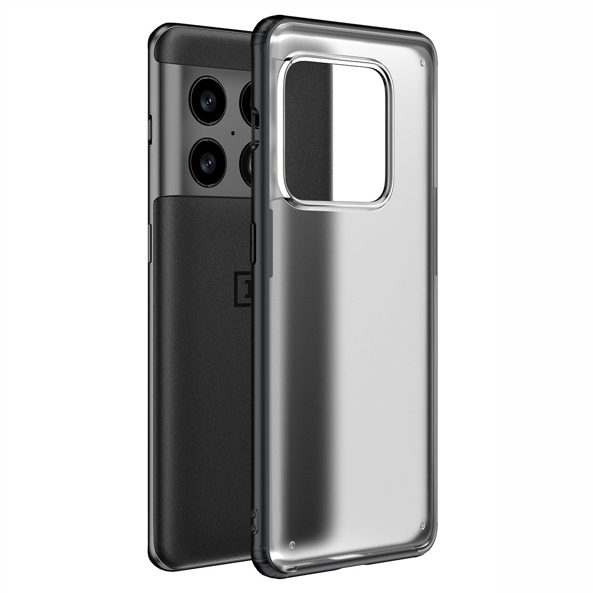 For OnePlus 10 Pro 5G Anti-drop Phone Case Hard PC Soft TPU Anti-scratch Mobile Phone Back Cover