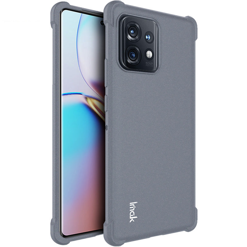 IMAK For Motorola Moto X40 5G Edge 40 Pro 5G Four Corners Airbag Protection Phone Case Soft TPU Matte Surface Drop-proof Phone Cover