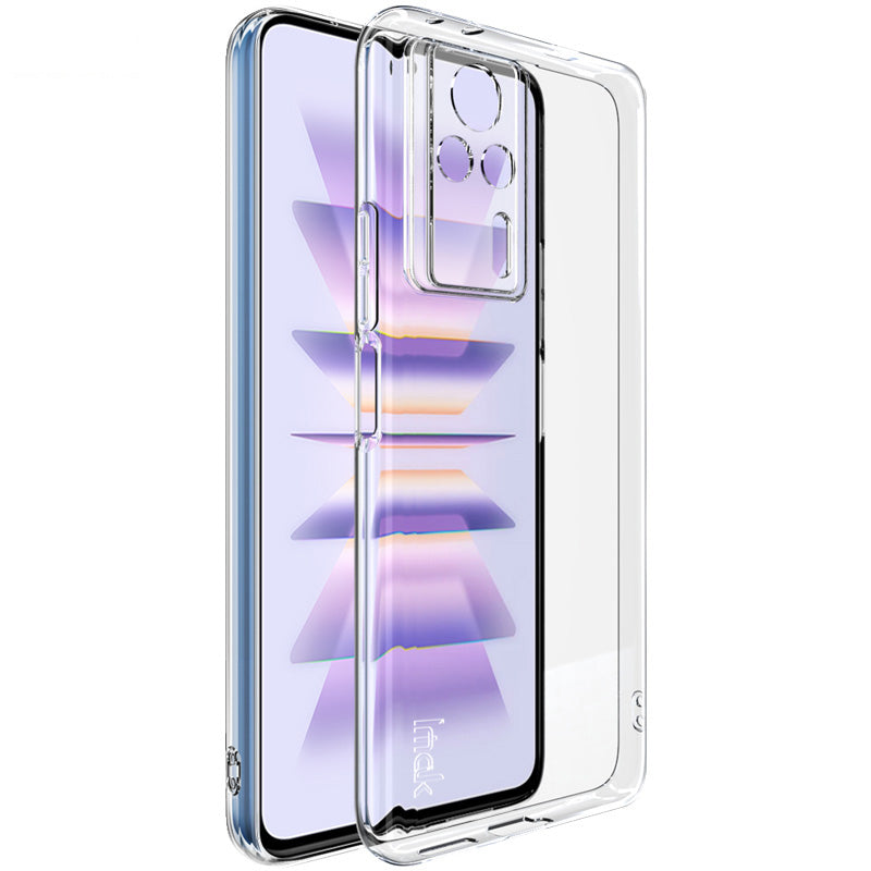 IMAK UX-10 Series for Xiaomi Redmi K60E 5G Transparent Soft TPU Smartphone Case Anti-fall Phone Back Cover