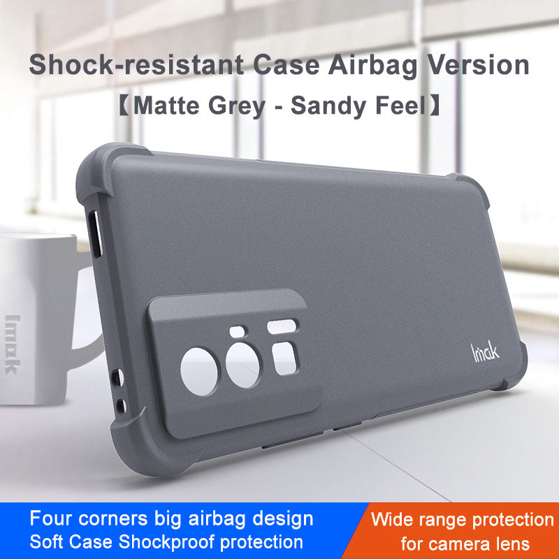 IMAK For Xiaomi Poco F5 Pro 5G Redmi K60 Pro 5G K60 5G Drop-proof Phone Case Matte Soft TPU Protective Phone Back Cover