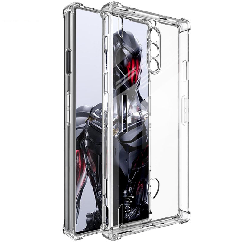 IMAK For ZTE nubia Red Magic 8 Pro 5G Pouzdro na telefon Red Magic 8 Pro 5G TPU se čtyřmi rohovými polštářky Airbag Design Kryt tlumící nárazy