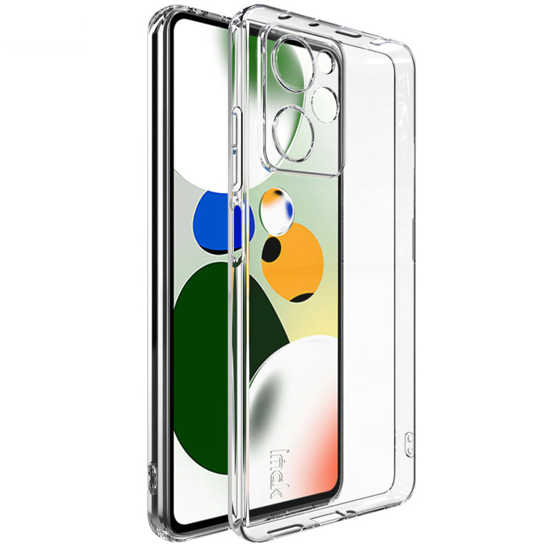 IMAK UX-5 Series for Xiaomi Redmi Note 12 Pro Speed 5G/Poco X5 Pro 5G Clear TPU Phone Case Scratch-Resistant Protective Cover