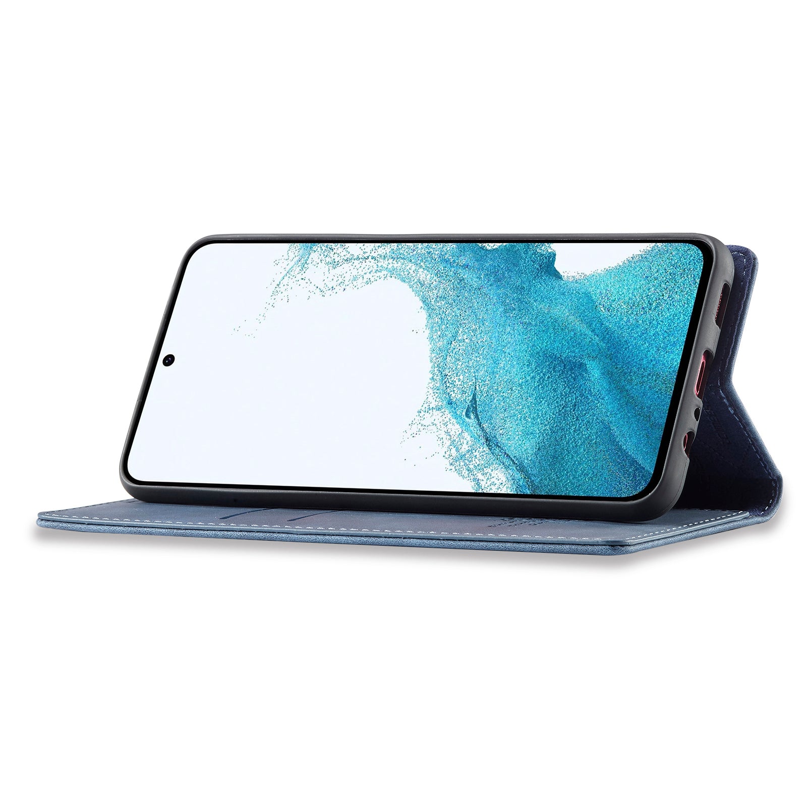 LC.IMEEKE For Samsung Galaxy A34 5G Protective Cell Phone Cover PU Leather Flip Folio Wallet Stand Magnetic Absorption Phone Case