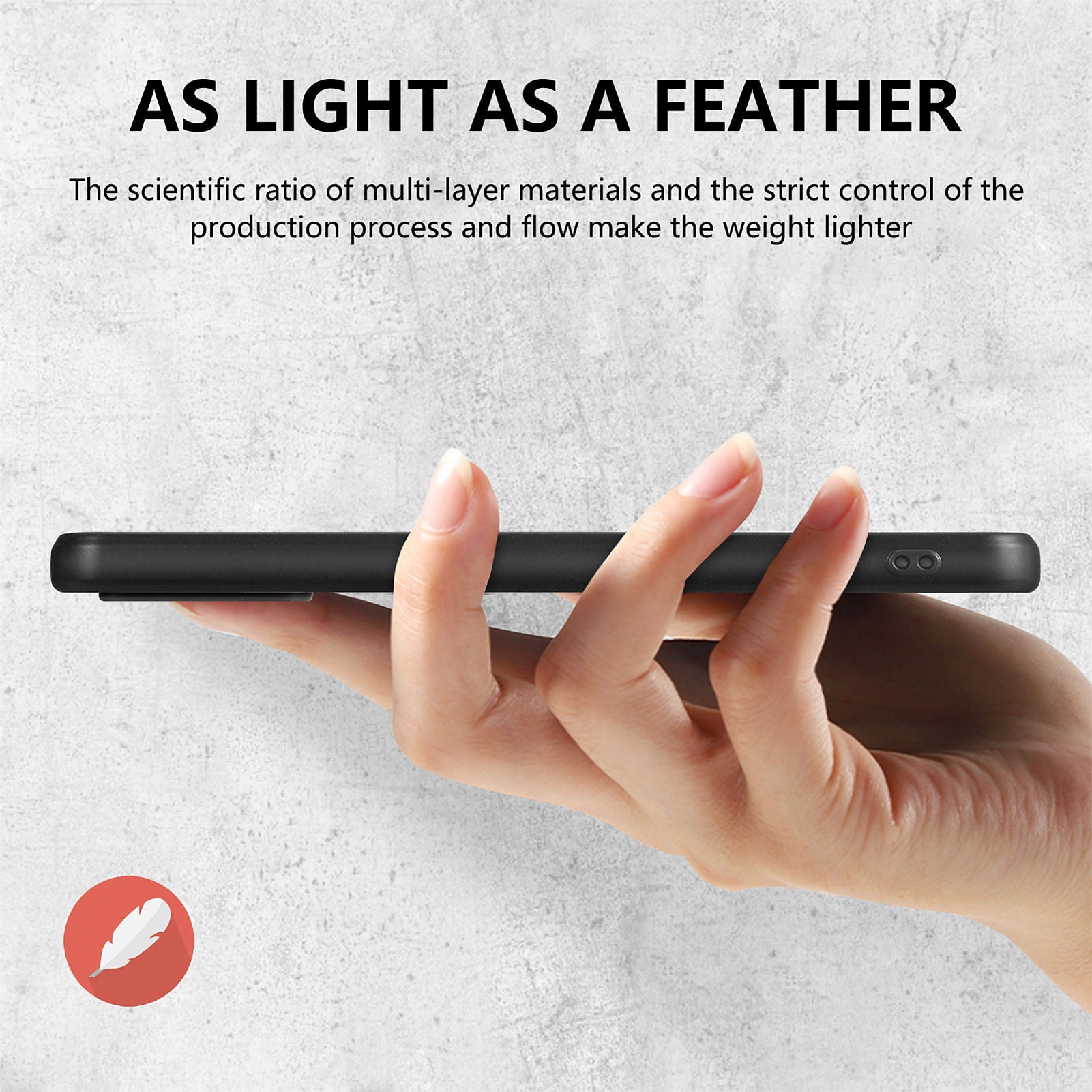 Carbon Fiber Texture Phone Case For Samsung Galaxy A32 5G / M32 5G PU Leather Coated PC TPU Anti-drop Protective Cell Phone Cover