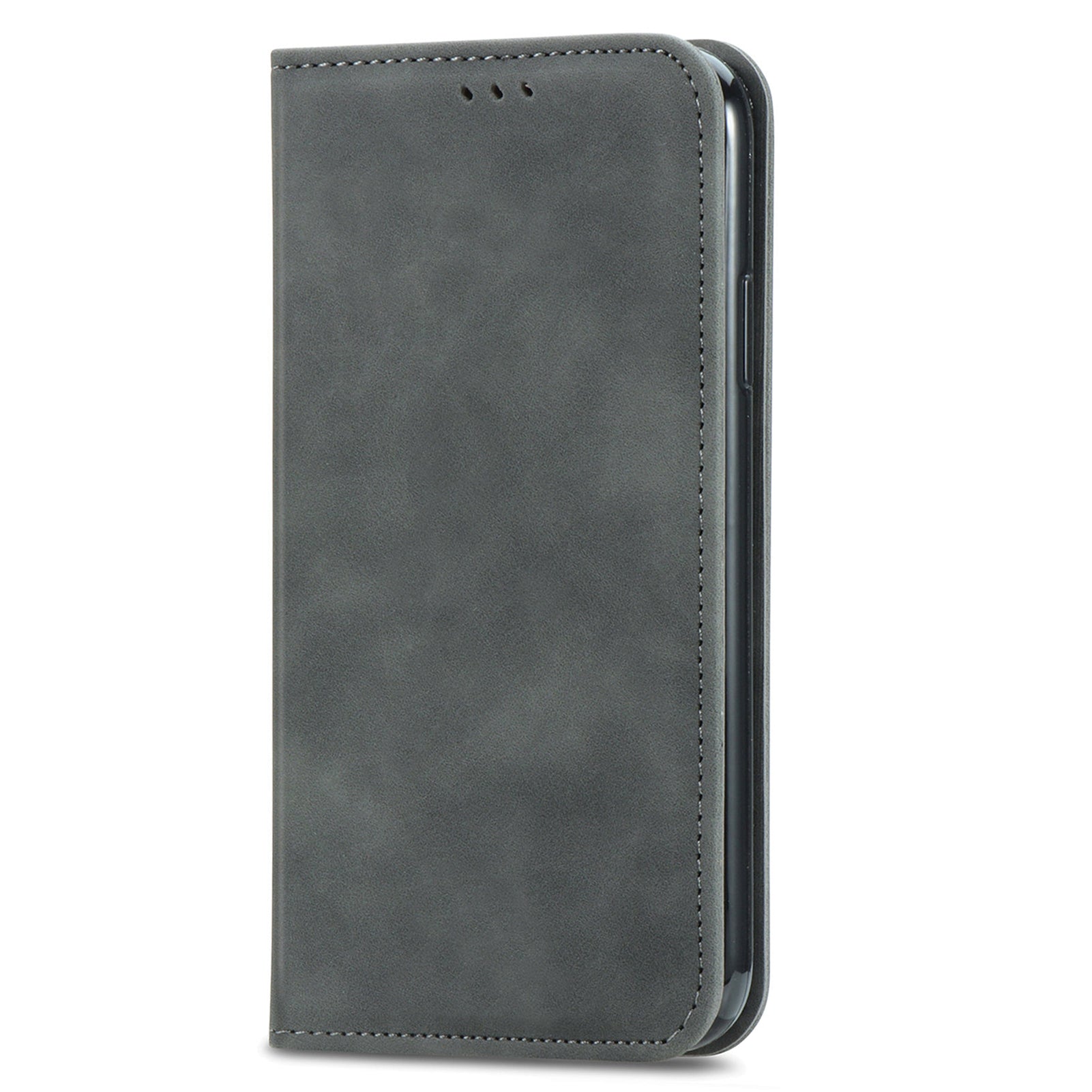 PU Leather Phone Case For Samsung Galaxy M23 5G / M13 4G / F23 5G Skin-touch Retro Magnetic Auto Closing Stand Protective Phone Cover Card Holder