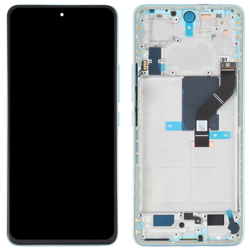 For Xiaomi 12 Lite 5G Grade S OEM AMOLED Screen and Digitizer Assembly Frame Part (without Logo)