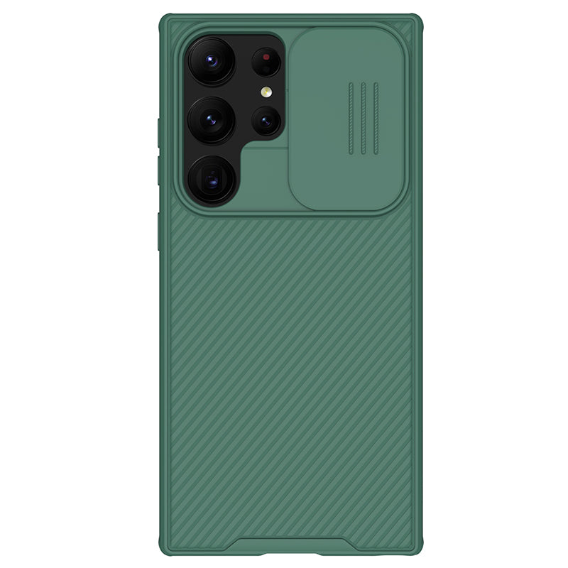 NILLKIN CamShield Pro Series for Samsung Galaxy S23 Ultra Anti-drop PC TPU Cover Phone Case with Slide Camera Protector