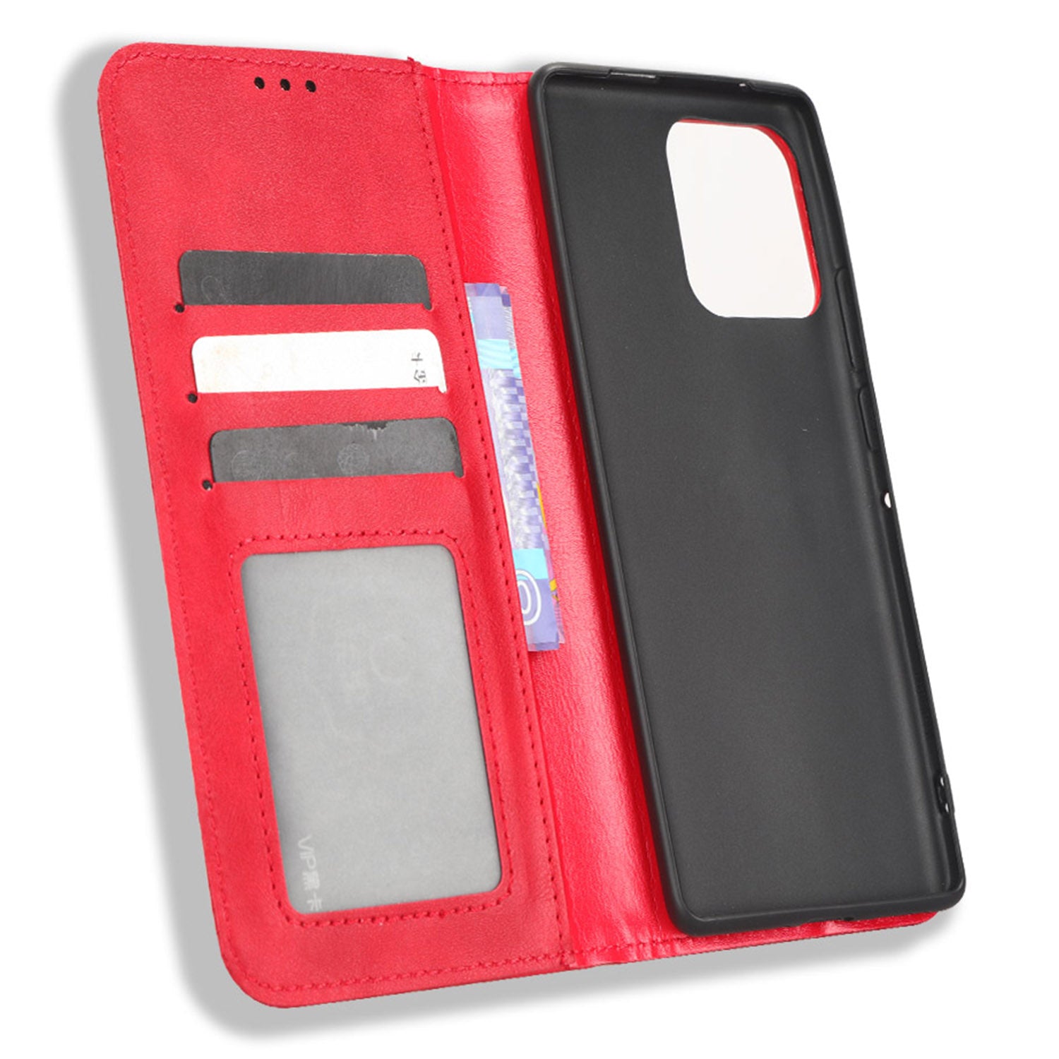 Drop-proof Phone Cover For Motorola Moto X40 5G Edge 40 Pro 5G Edge (2023) Magnetic Auto Closing Imprinted Pattern Retro Texture PU Leather Flip Wallet Stand Phone Case
