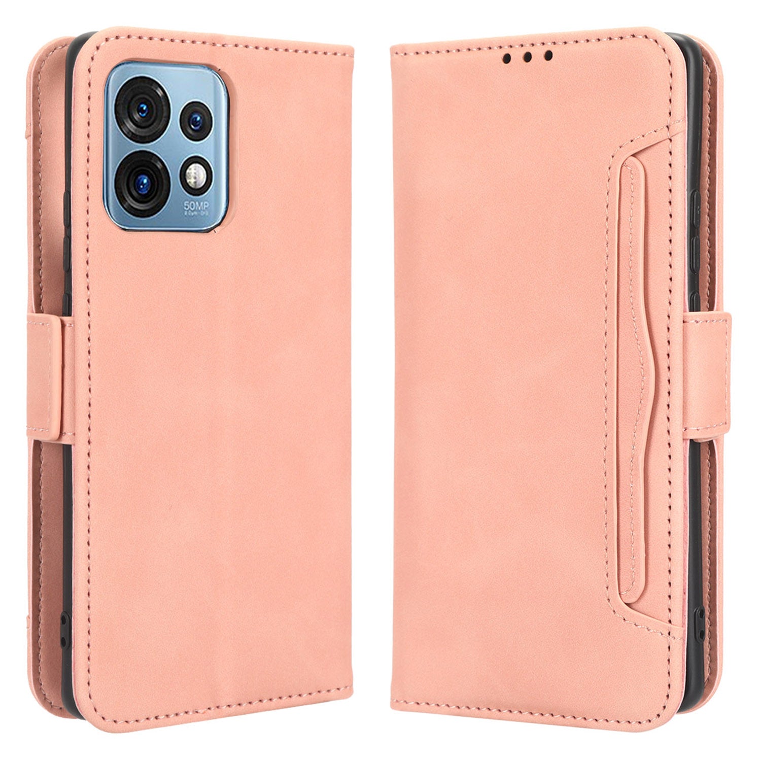 For Motorola Moto X40 5G Edge 40 Pro 5G Edge (2023) Anti-fall PU Leather Phone Case Card Holder Shockproof Magnetic Closure Flip Phone Cover Wallet Stand