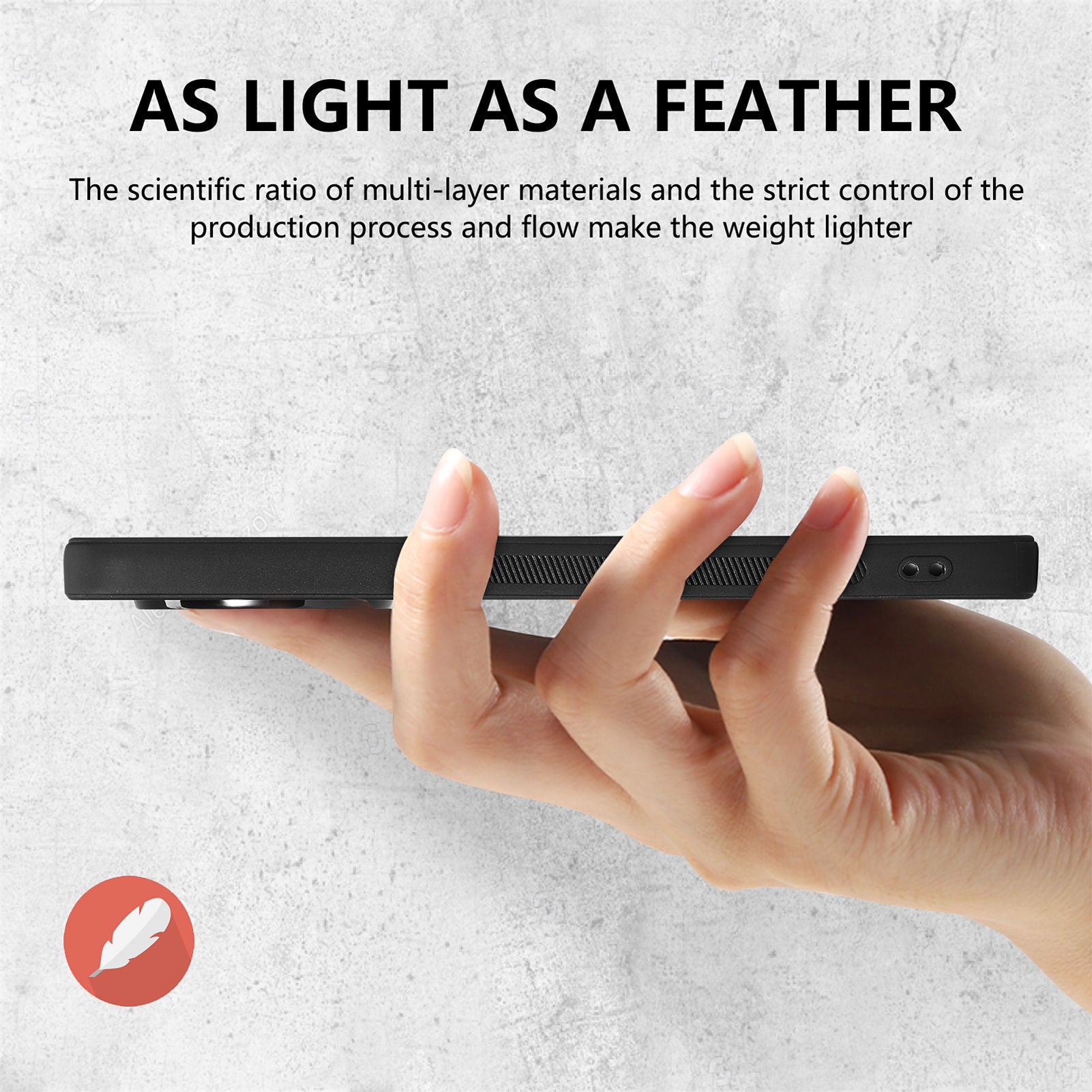 For Xiaomi 13 Pro 5G Carbon Fiber Texture Phone Case PU Leather Coated PC TPU Phone Cover Support Wireless Charging