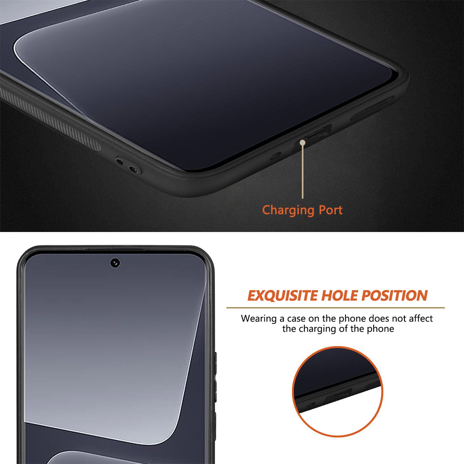 For Xiaomi 13 Pro 5G Carbon Fiber Texture Phone Case PU Leather Coated PC TPU Phone Cover Support Wireless Charging