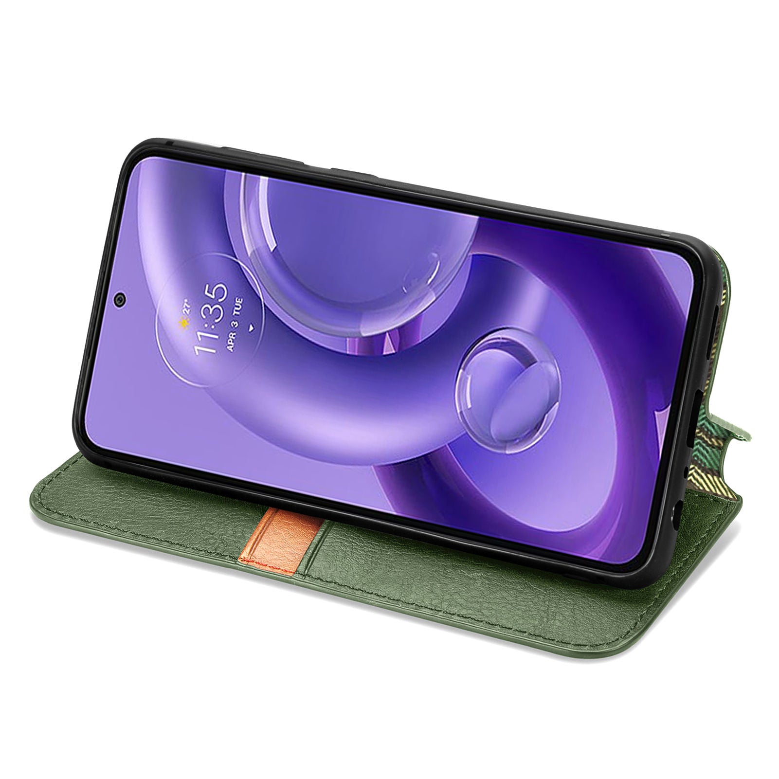 For Motorola Edge 30 Neo 5G Edge 30 Lite 5G Phone Case Wallet Magnetic Auto-Absorbed Imprinting Rhombus Leather Foldable Stand Cover